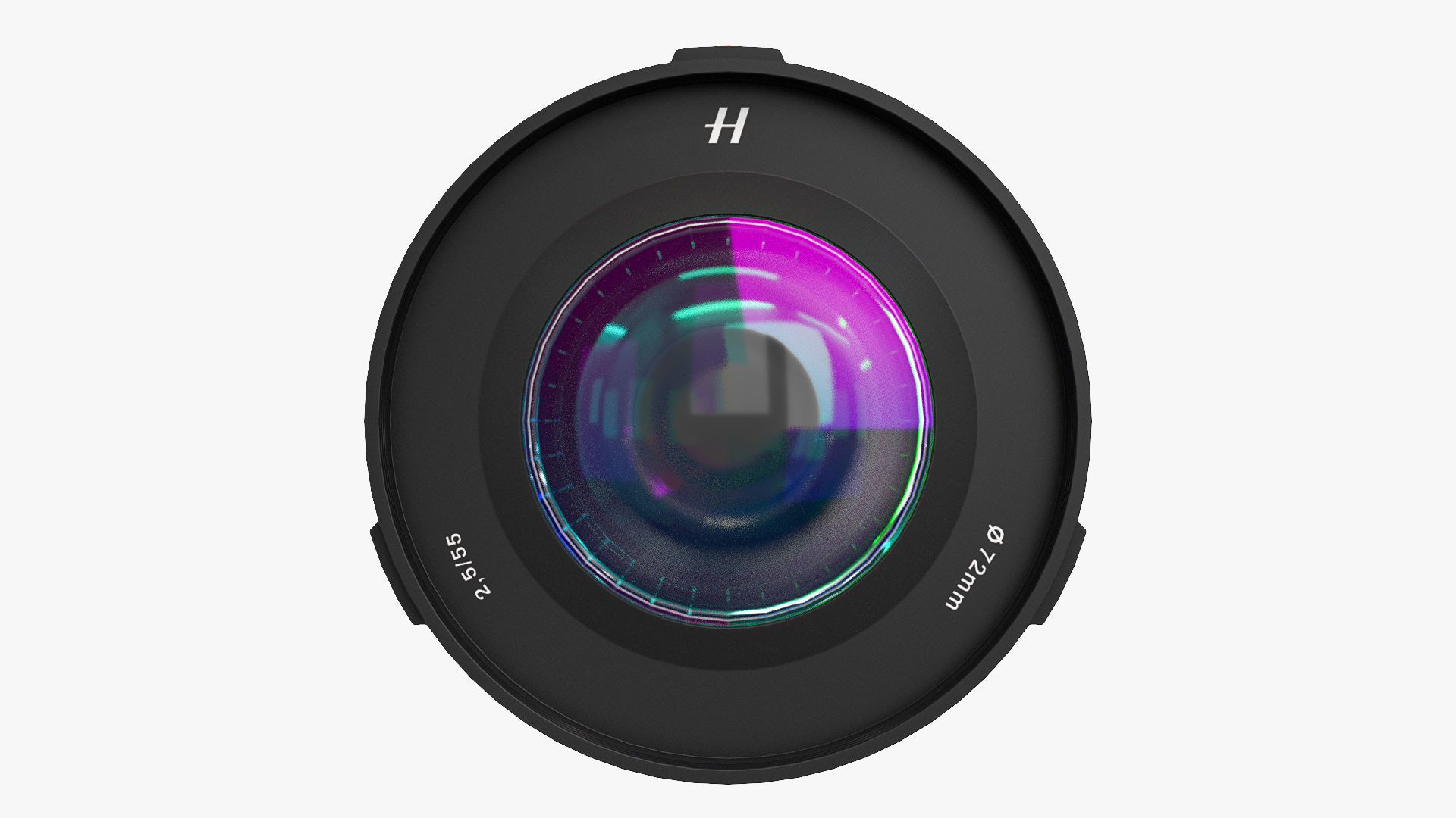 Hasselblad X2D 100c Camera 3D model_35