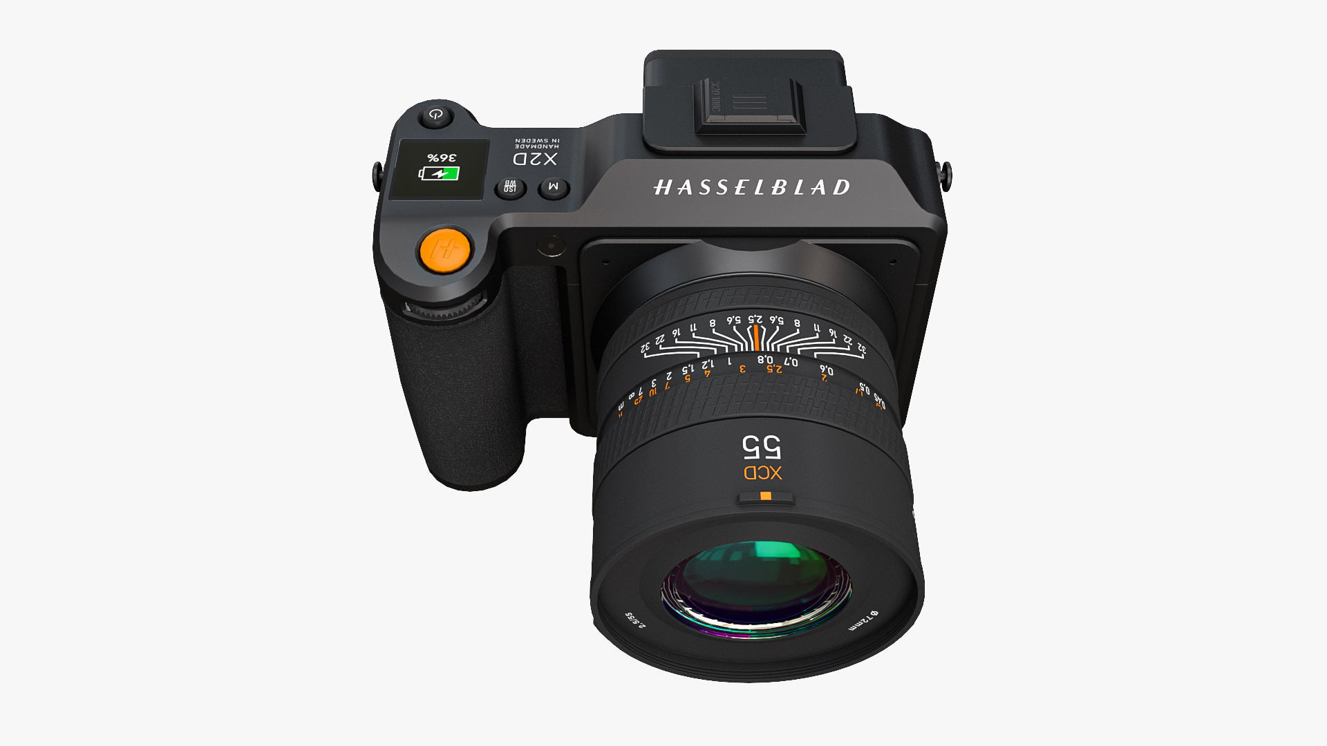 Hasselblad X2D 100c Camera 3D model_9