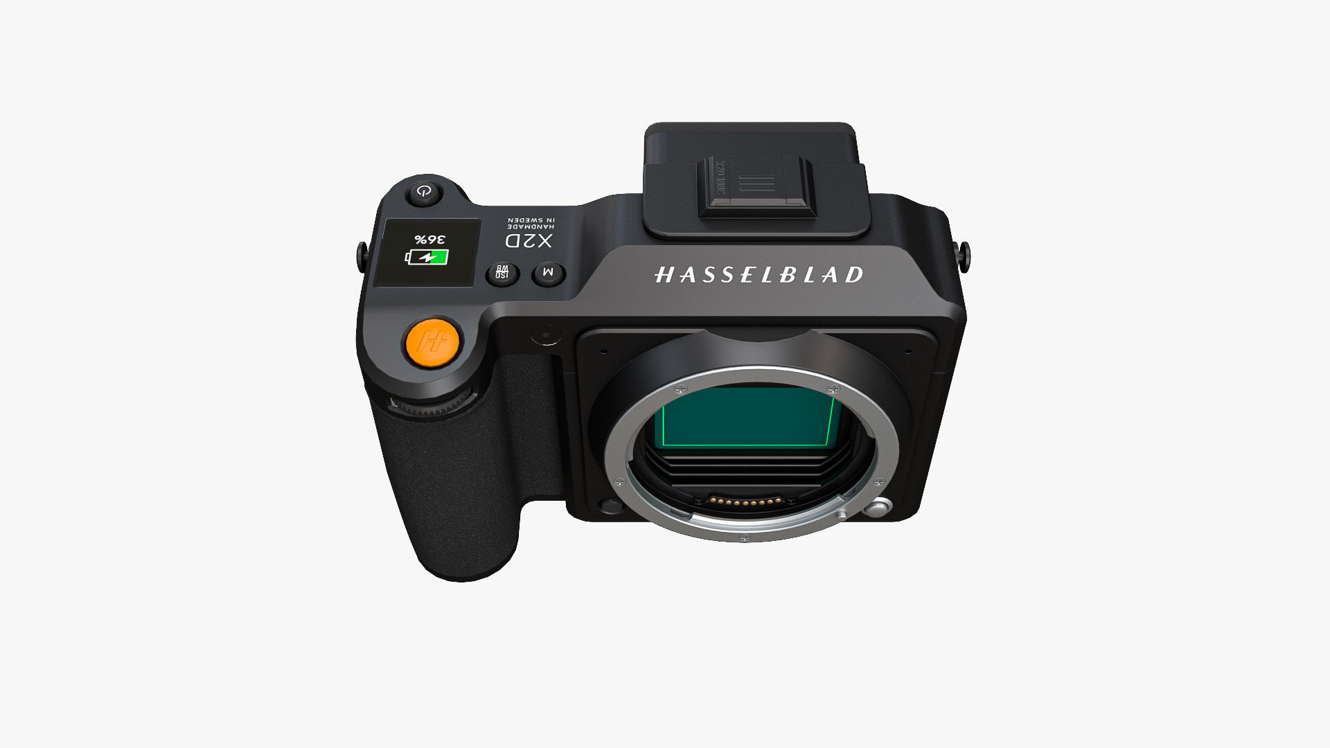 Hasselblad X2D 100c Camera 3D model_25