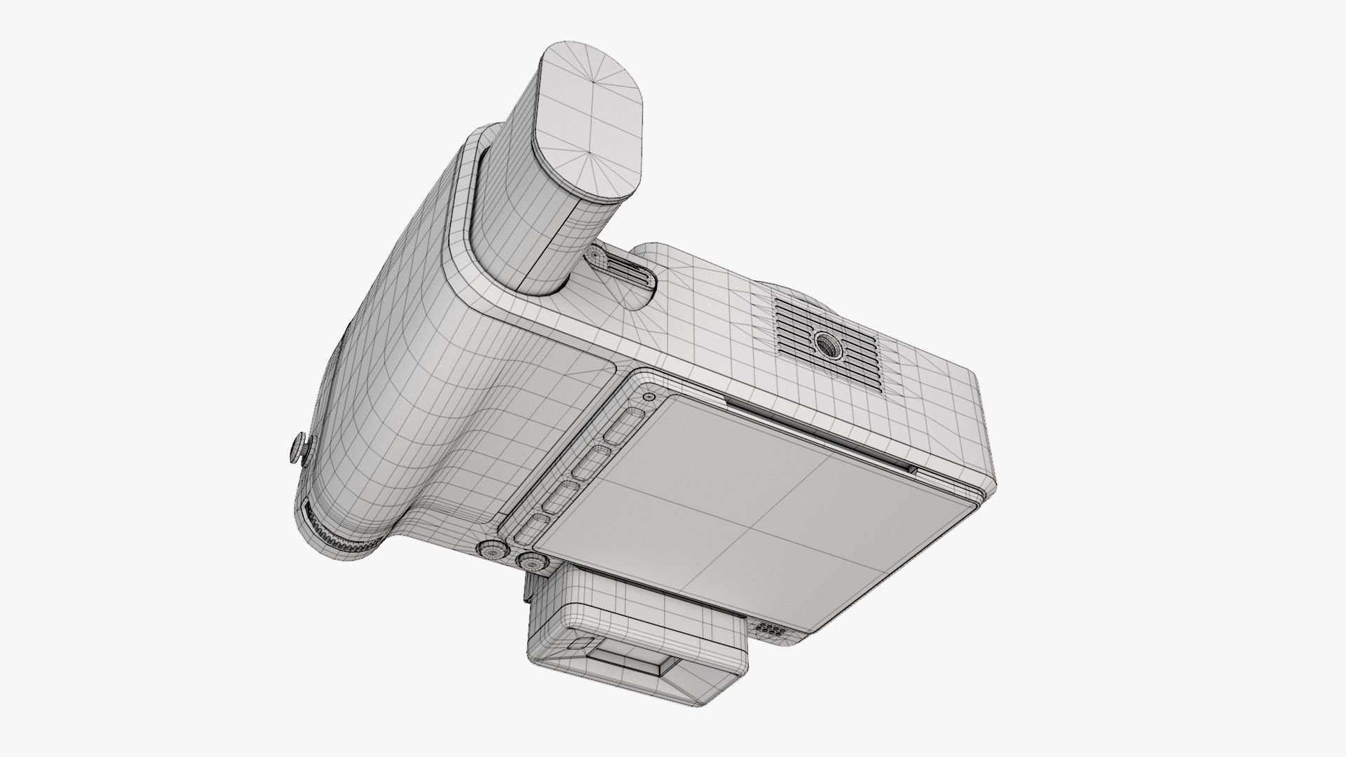 Hasselblad X2D 100c Camera 3D model_32