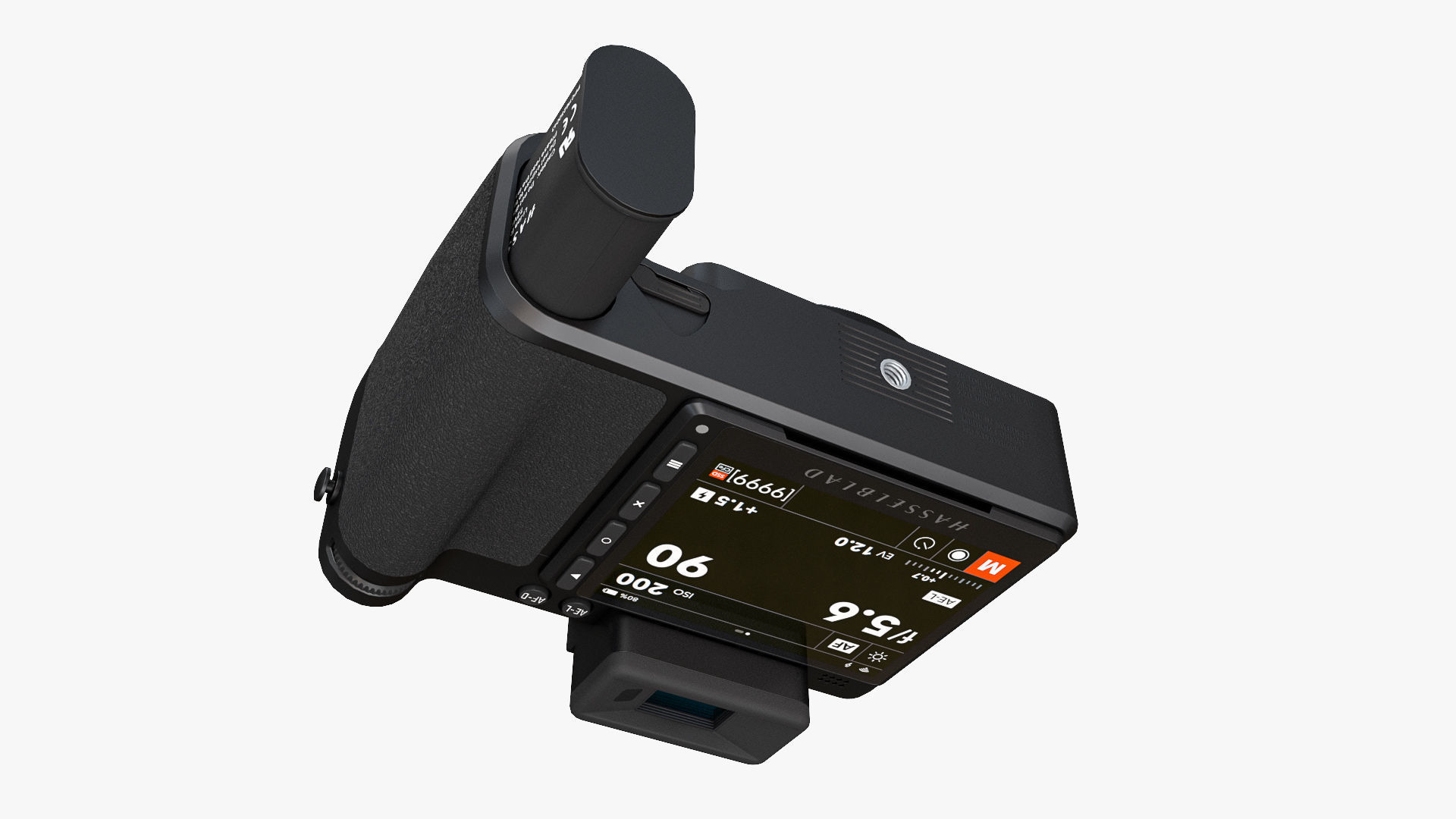 Hasselblad X2D 100c Camera 3D model_27