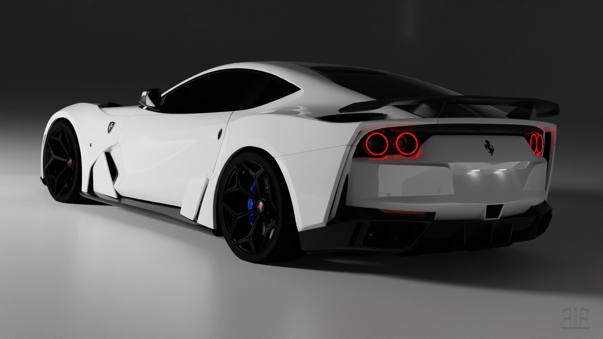 Ferrari 812 Superfast Novitec N-Largo 2021 3D model_3