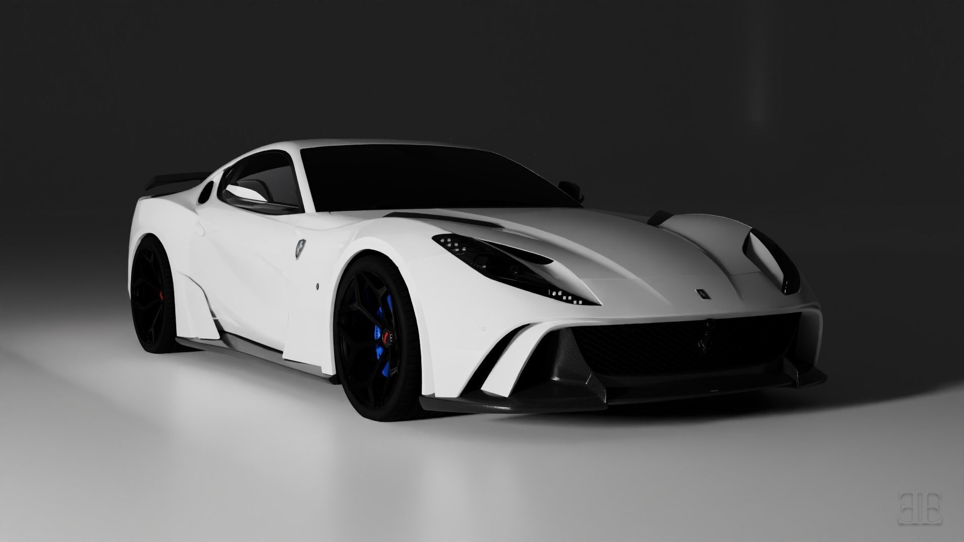 Ferrari 812 Superfast Novitec N-Largo 2021 3D model_1