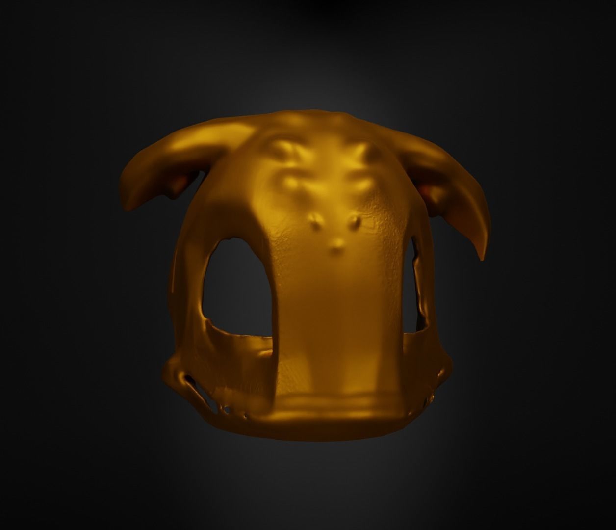 Fizz - League Of Legends Cosplay Costume Face Mask  3D print model_36