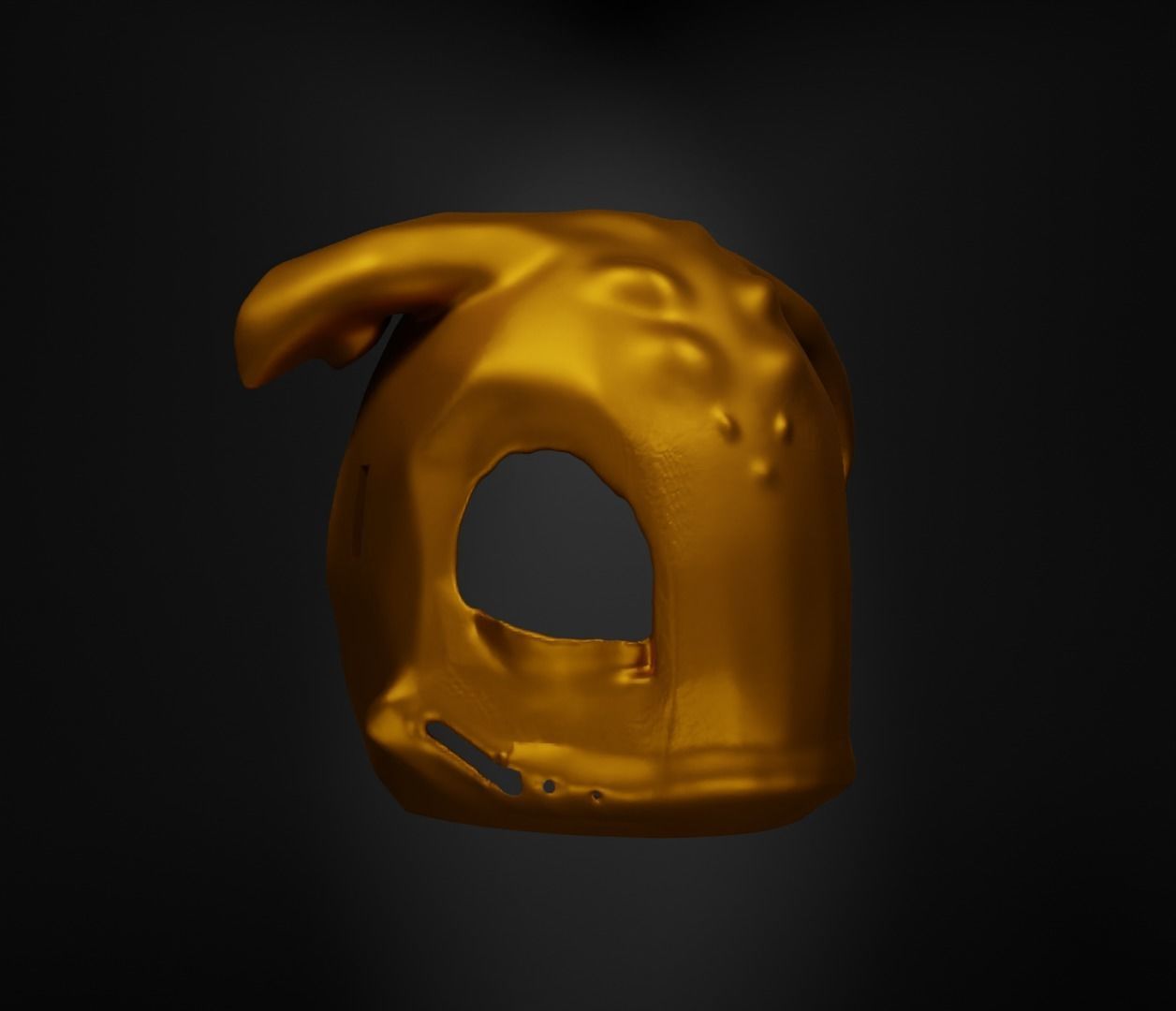 Fizz - League Of Legends Cosplay Costume Face Mask  3D print model_14