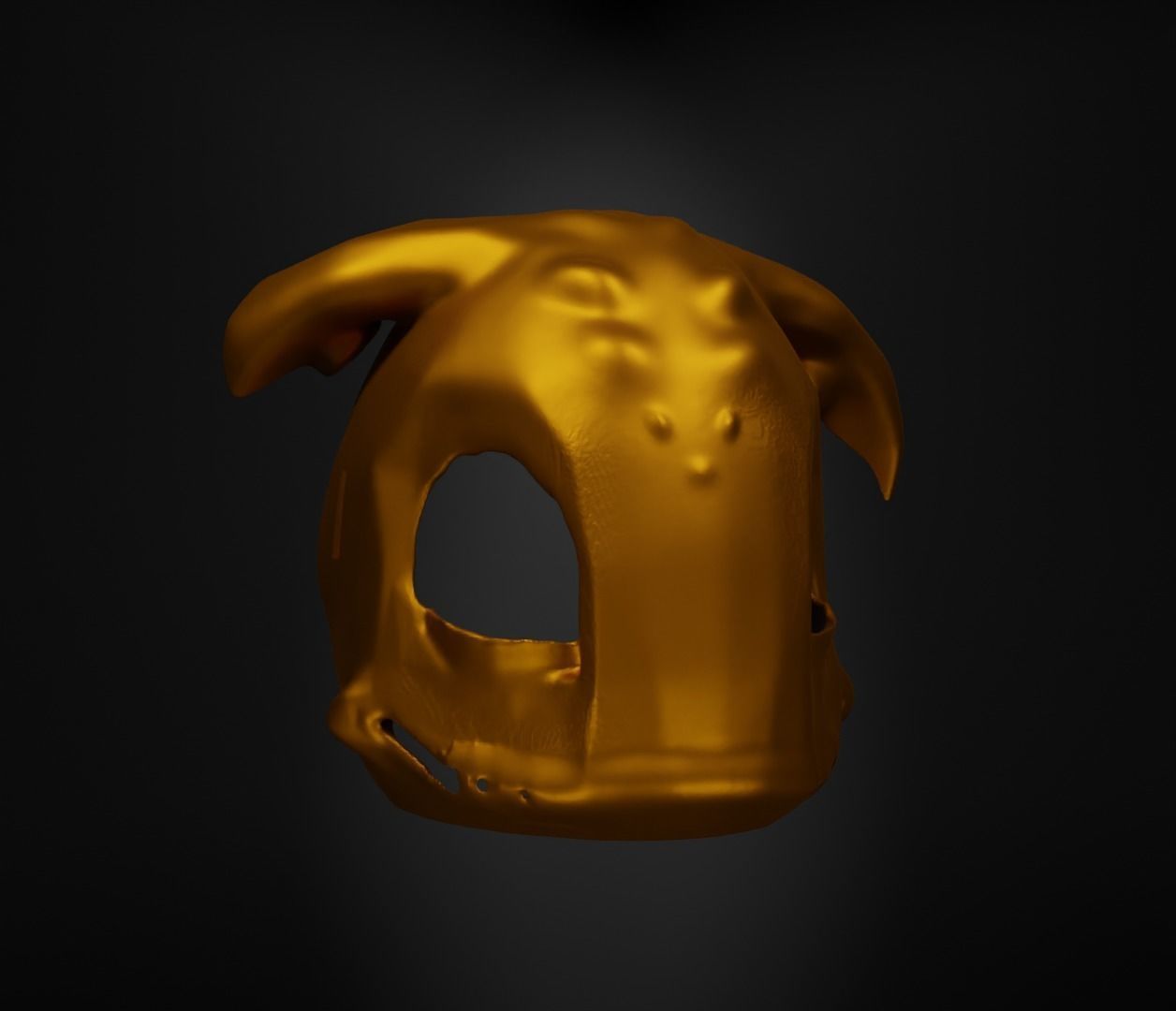 Fizz - League Of Legends Cosplay Costume Face Mask  3D print model_12