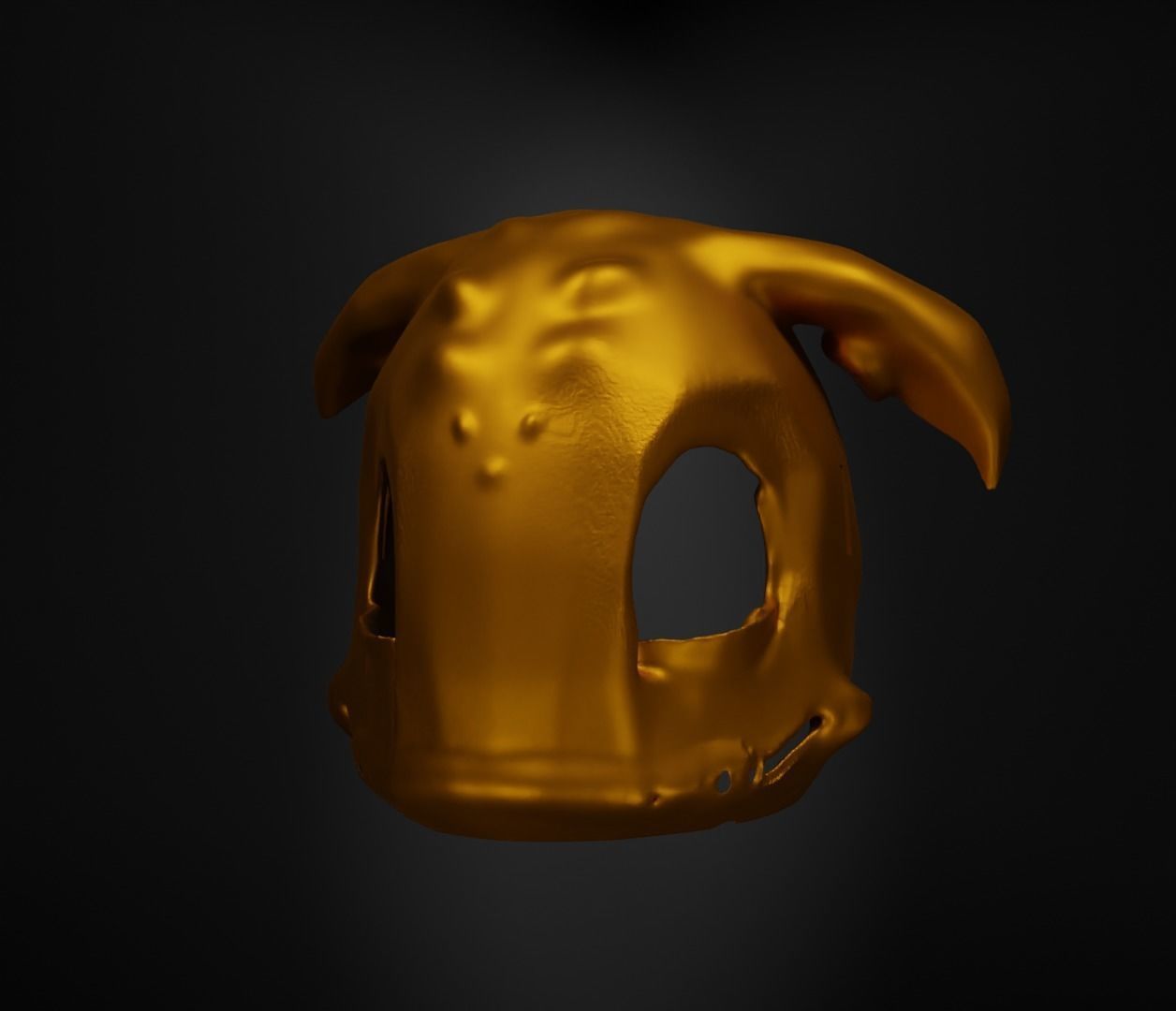 Fizz - League Of Legends Cosplay Costume Face Mask  3D print model_28