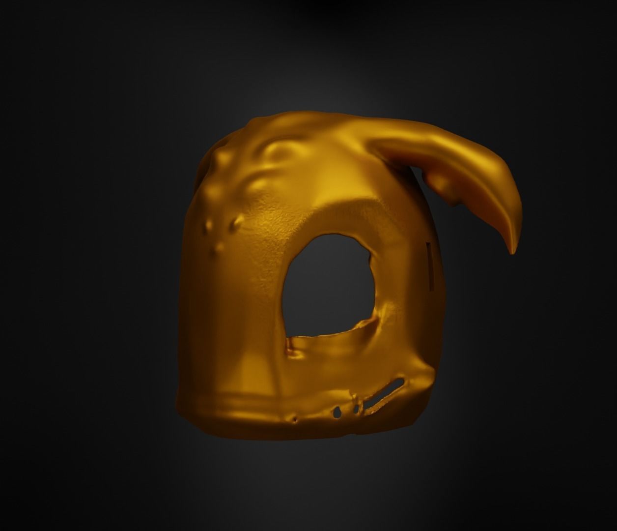 Fizz - League Of Legends Cosplay Costume Face Mask  3D print model_39