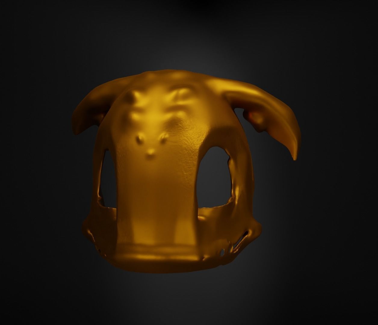 Fizz - League Of Legends Cosplay Costume Face Mask  3D print model_27