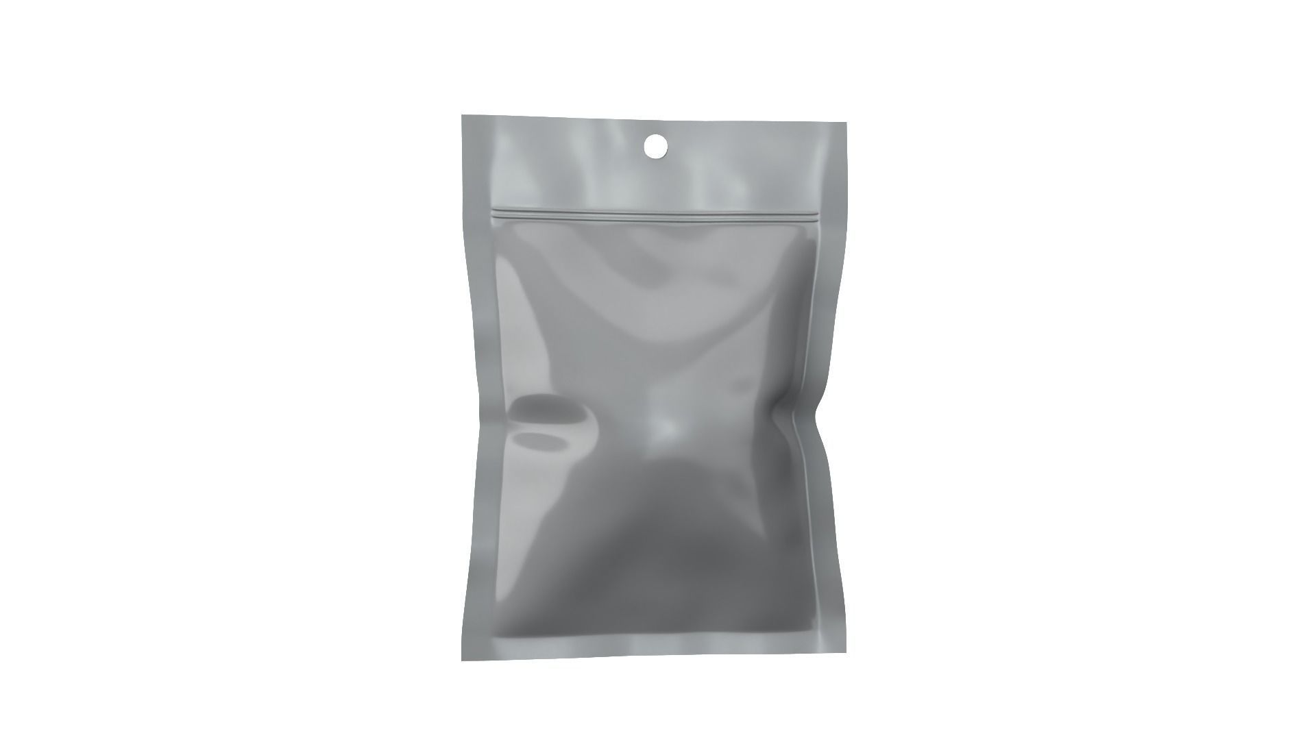Ziplock Package Bag 3D model_2