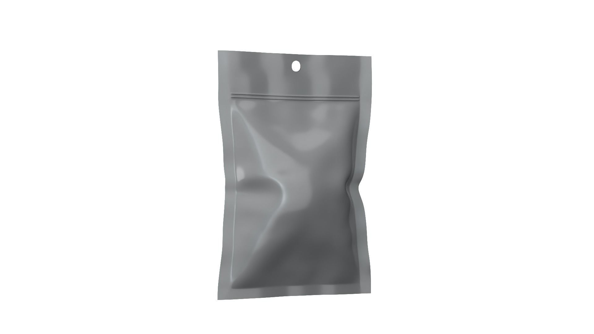 Ziplock Package Bag 3D model_3
