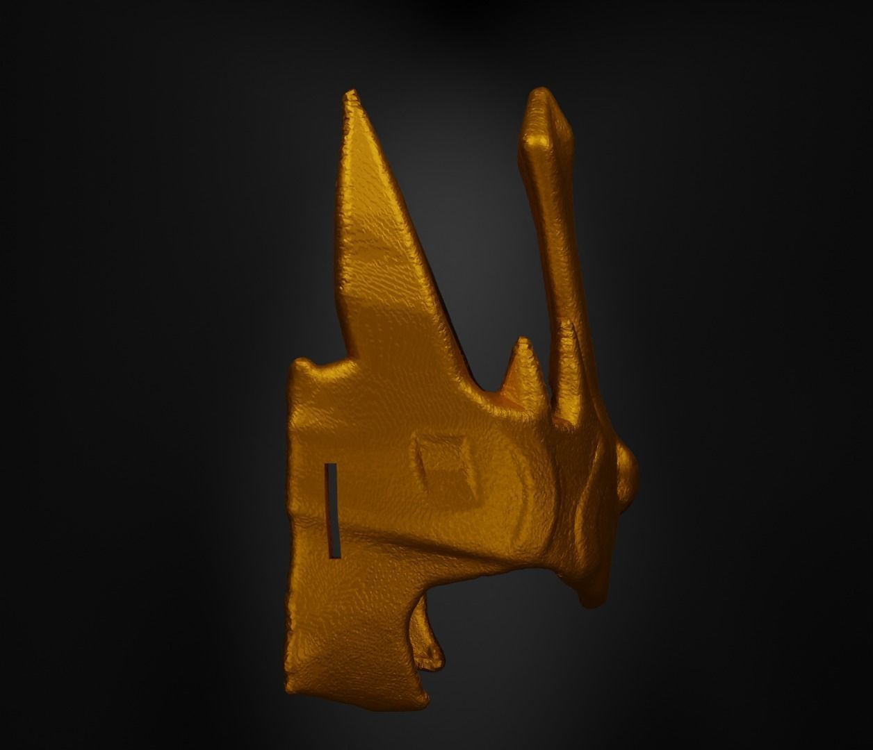 JarvanIV - League Of Legends Cosplay Costume Face Mask 3D print model_5