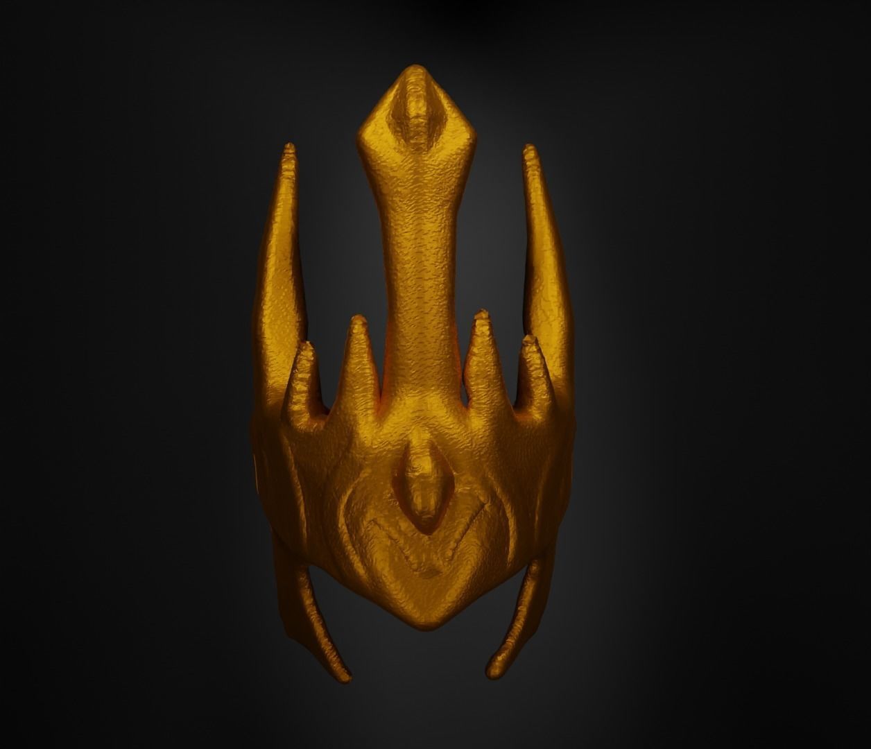 JarvanIV - League Of Legends Cosplay Costume Face Mask 3D print model_22