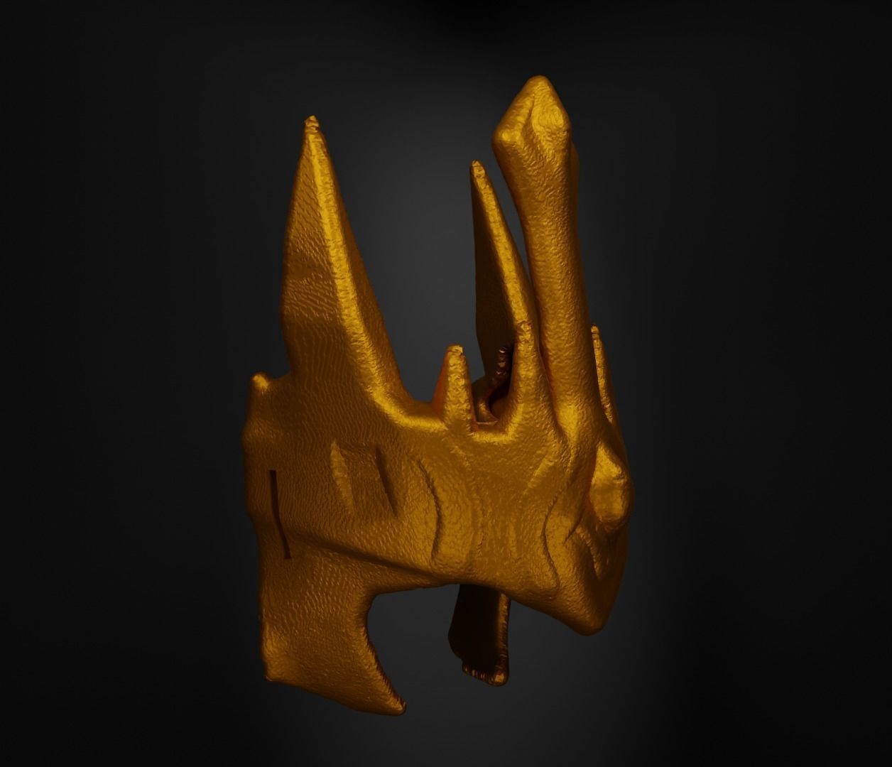 JarvanIV - League Of Legends Cosplay Costume Face Mask 3D print model_27