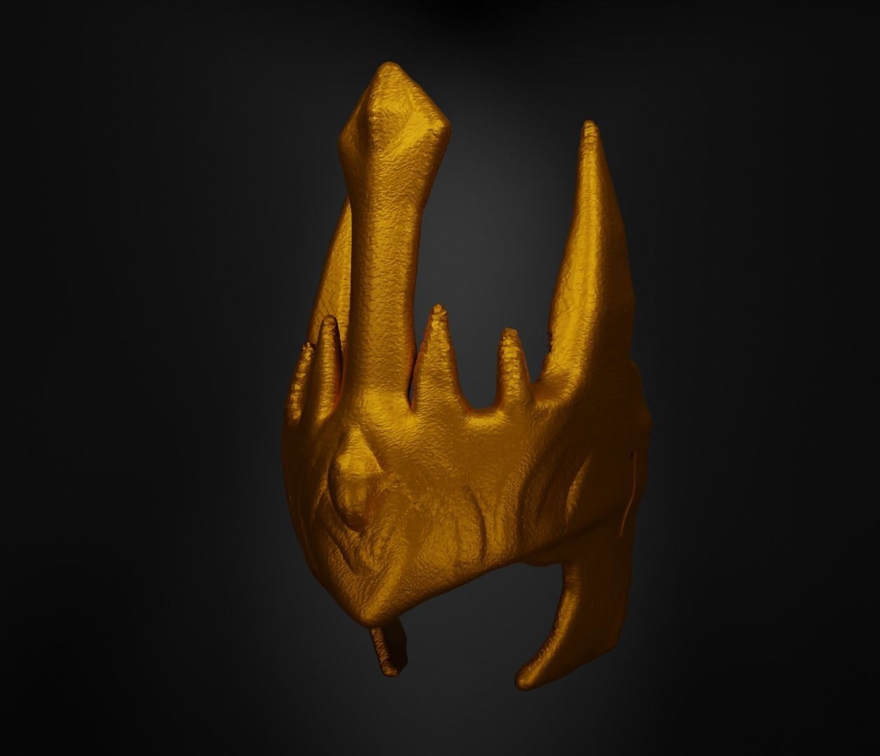 JarvanIV - League Of Legends Cosplay Costume Face Mask 3D print model_6