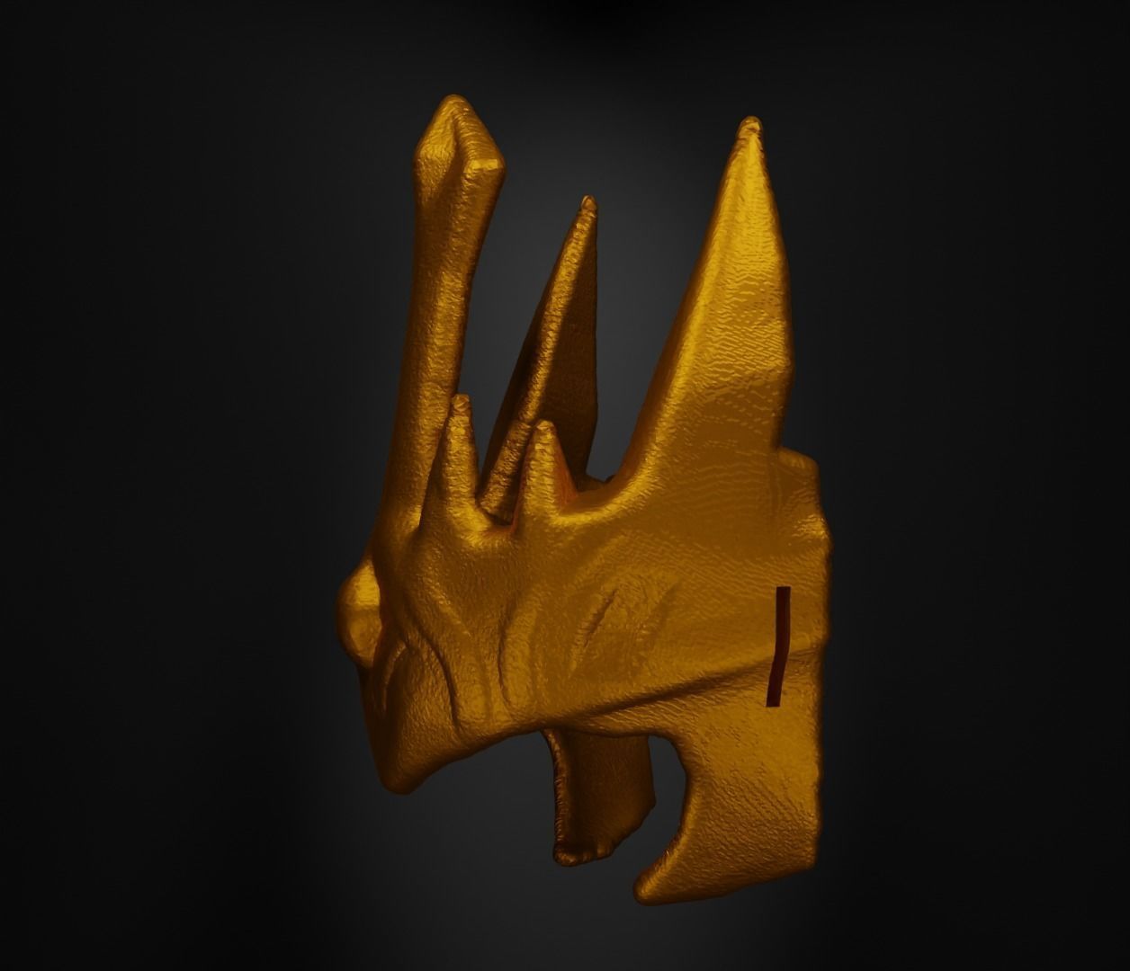 JarvanIV - League Of Legends Cosplay Costume Face Mask 3D print model_8