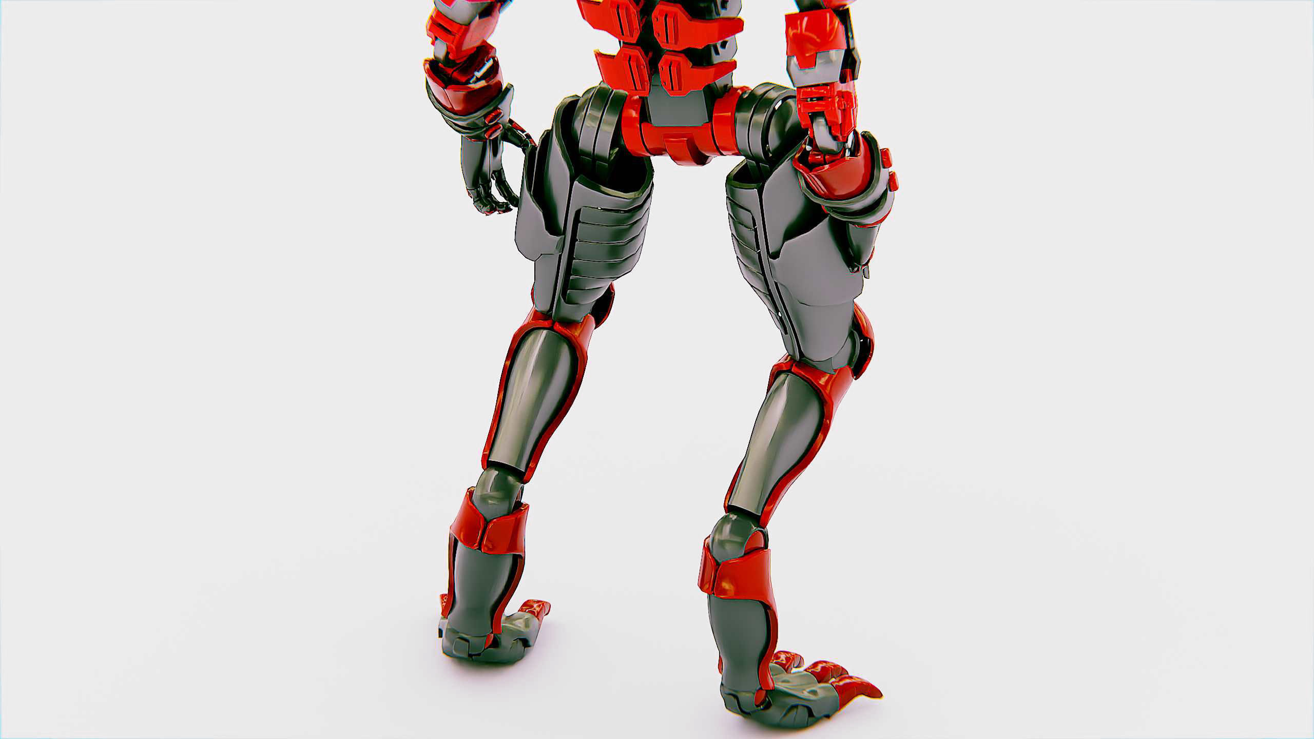 VILLAIN DROID CHAOS  Rigged for Unreal Engine - Unity - MIXAMO  3D model_26