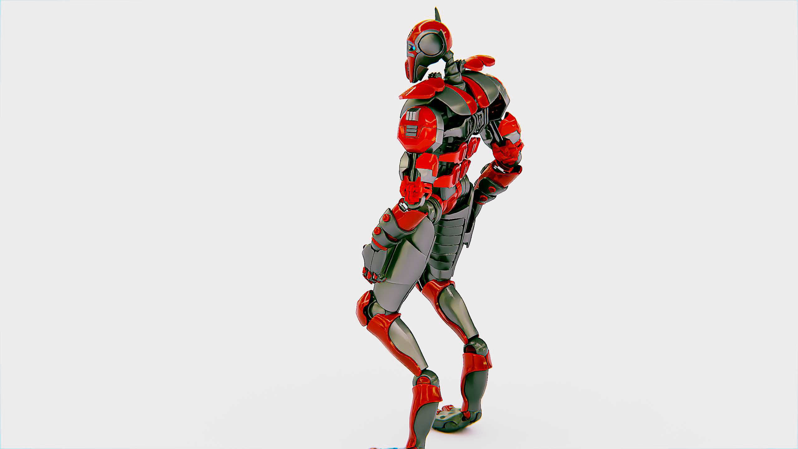 VILLAIN DROID CHAOS  Rigged for Unreal Engine - Unity - MIXAMO  3D model_16