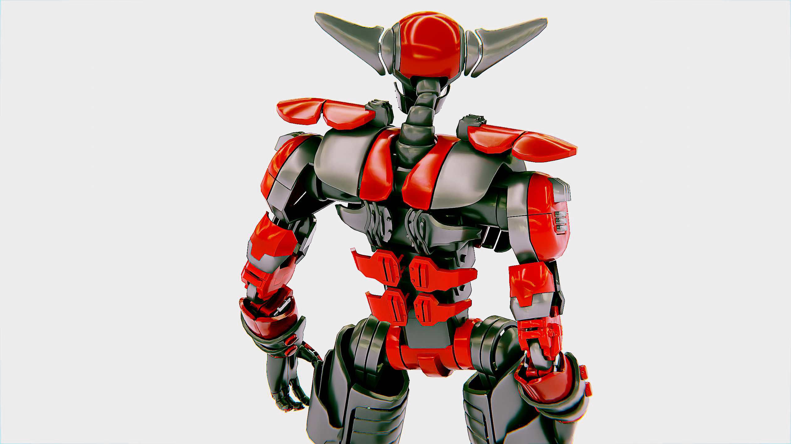 VILLAIN DROID CHAOS  Rigged for Unreal Engine - Unity - MIXAMO  3D model_22