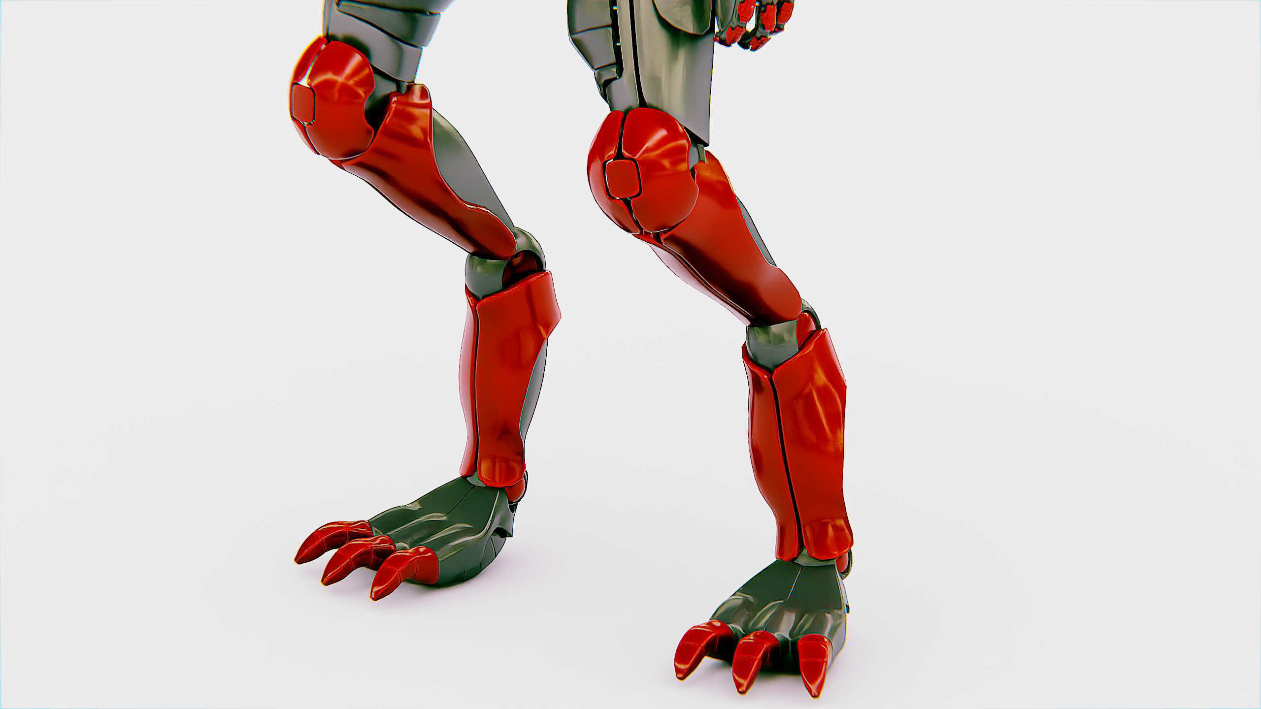 VILLAIN DROID CHAOS  Rigged for Unreal Engine - Unity - MIXAMO  3D model_25