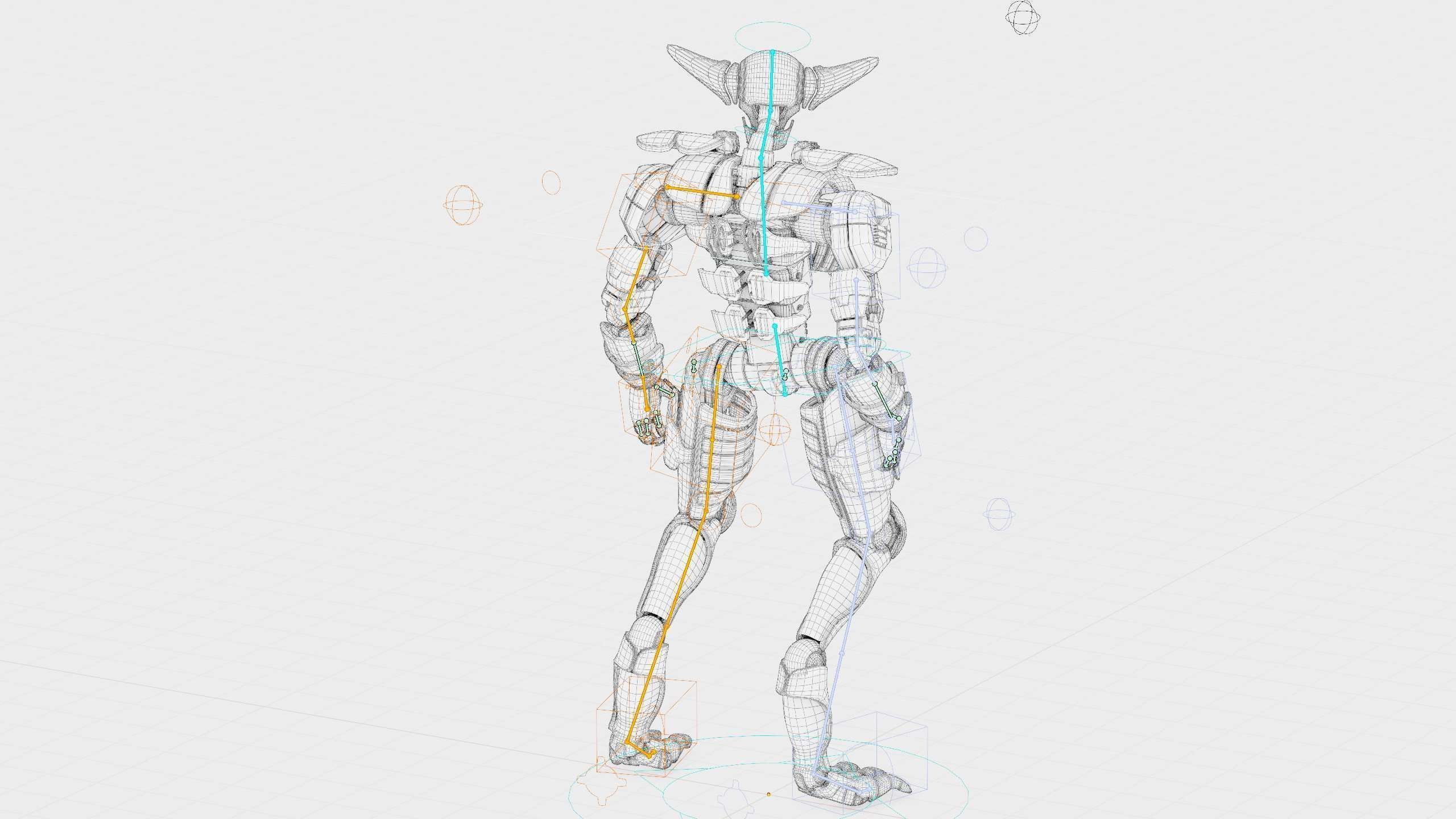 VILLAIN DROID CHAOS  Rigged for Unreal Engine - Unity - MIXAMO  3D model_41