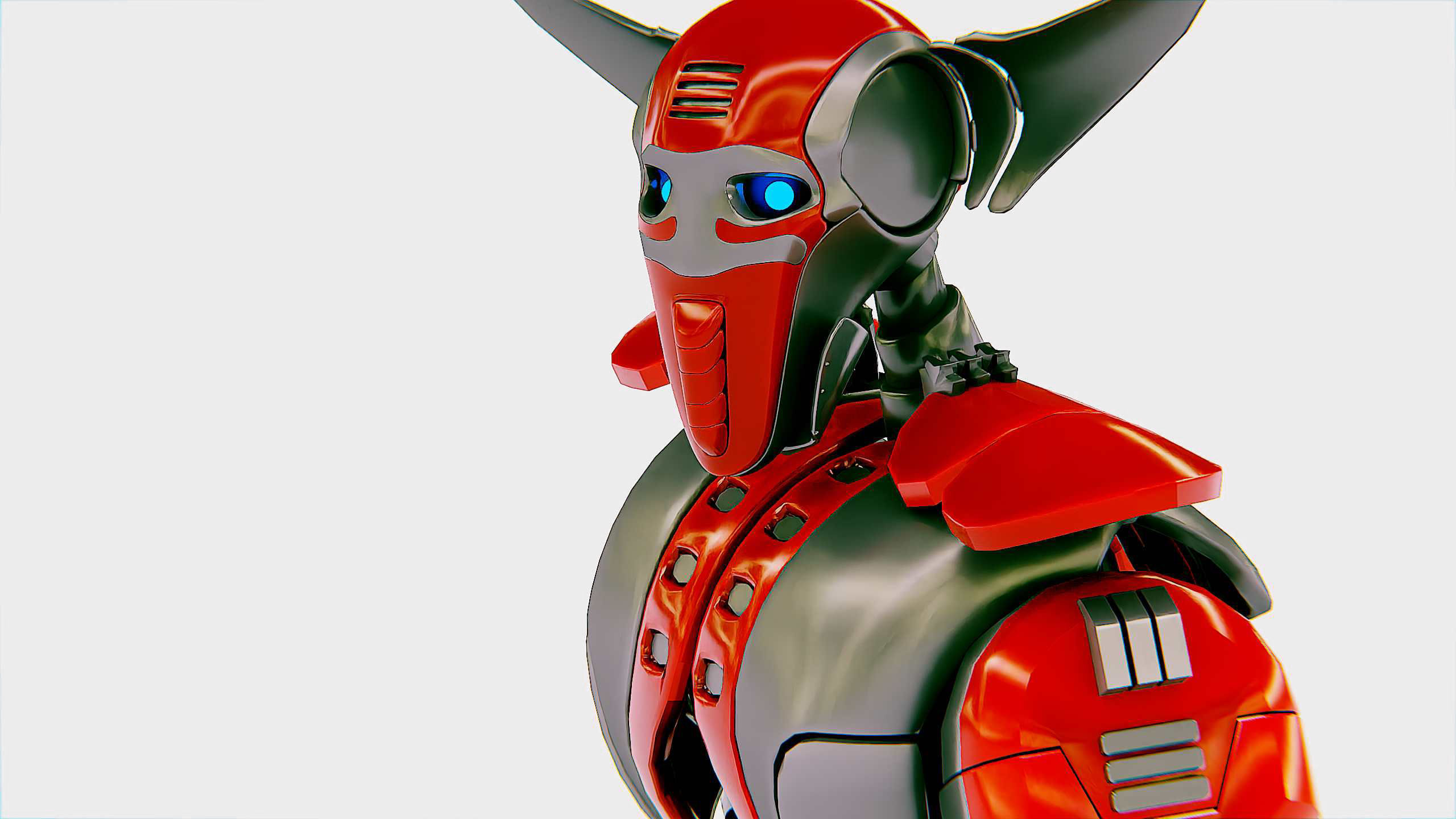 VILLAIN DROID CHAOS  Rigged for Unreal Engine - Unity - MIXAMO  3D model_28