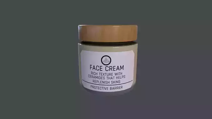  Face Cream - GAME READY PBR