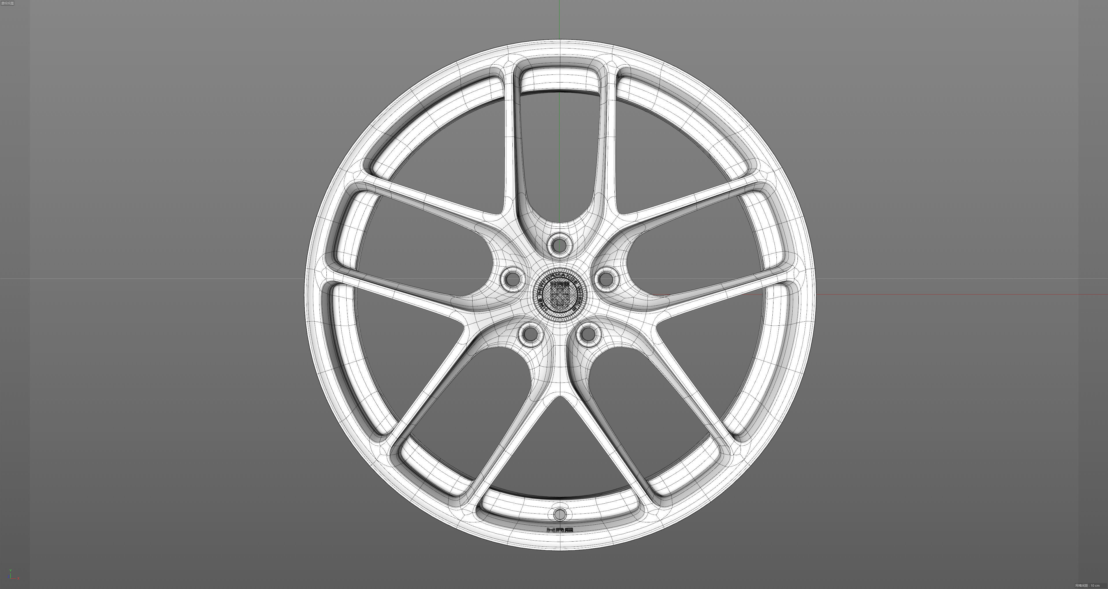 HRE R101 Low-poly 3D model_24