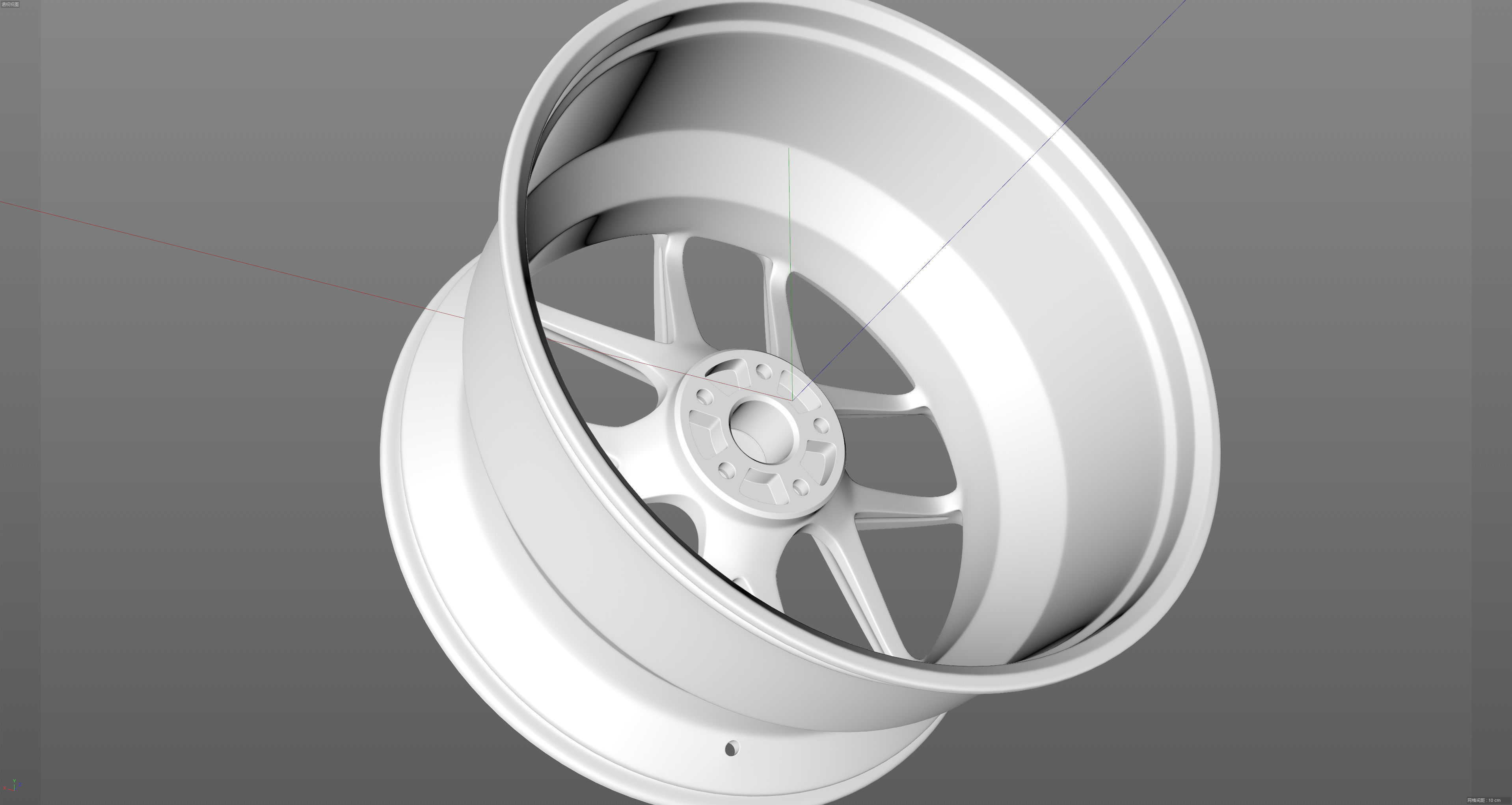 HRE R101 Low-poly 3D model_17