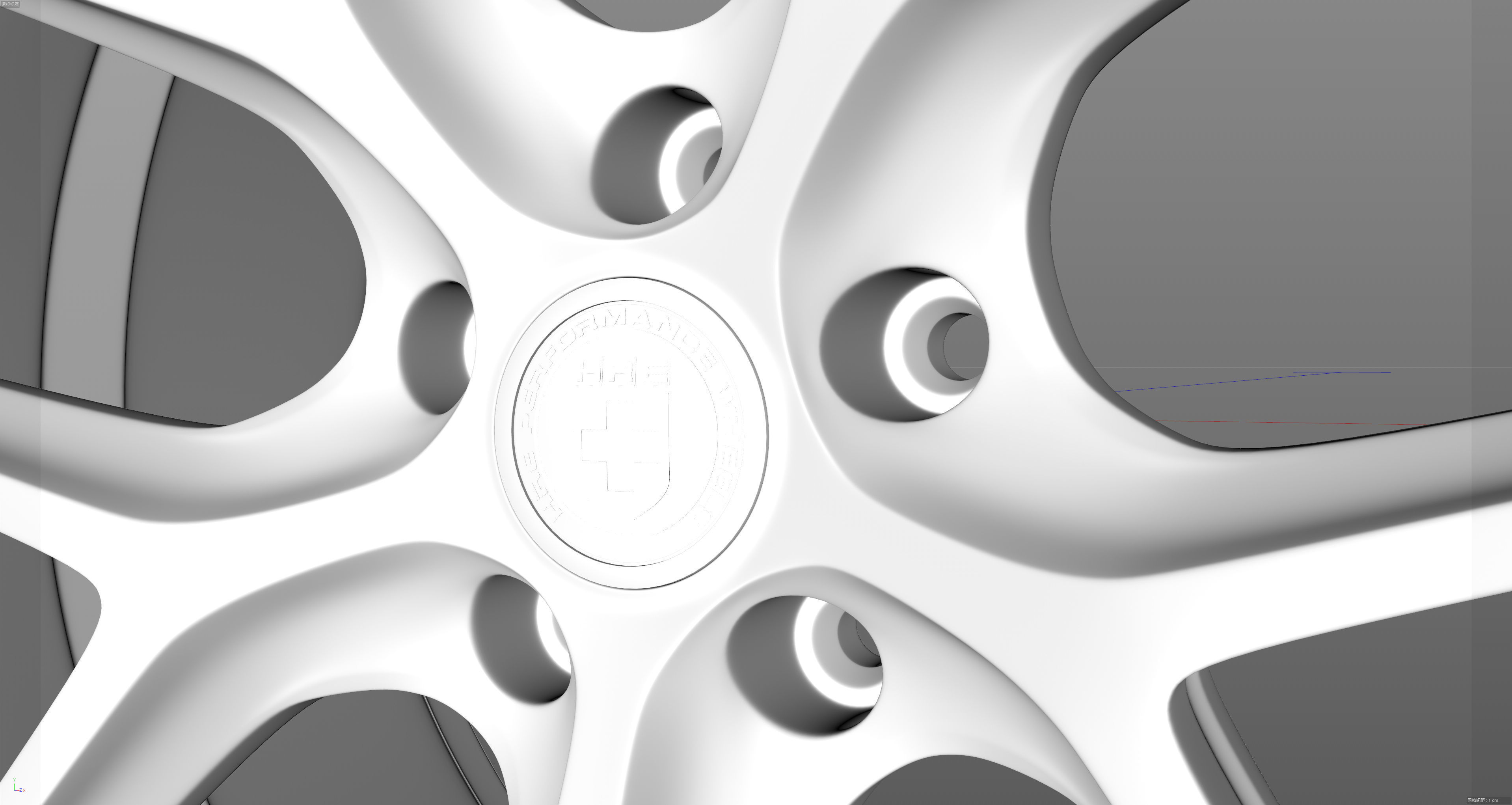 HRE R101 Low-poly 3D model_20