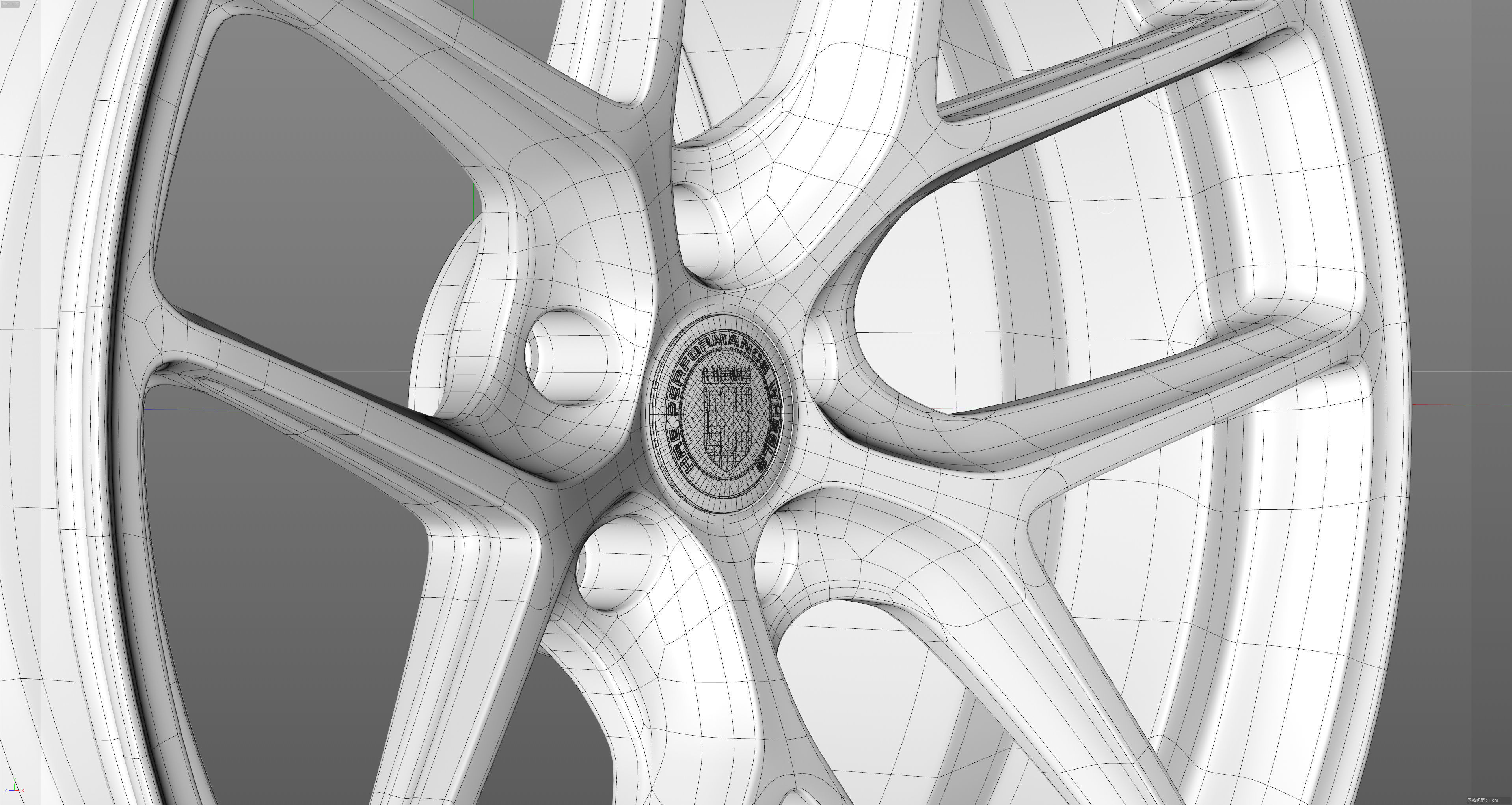 HRE R101 Low-poly 3D model_31