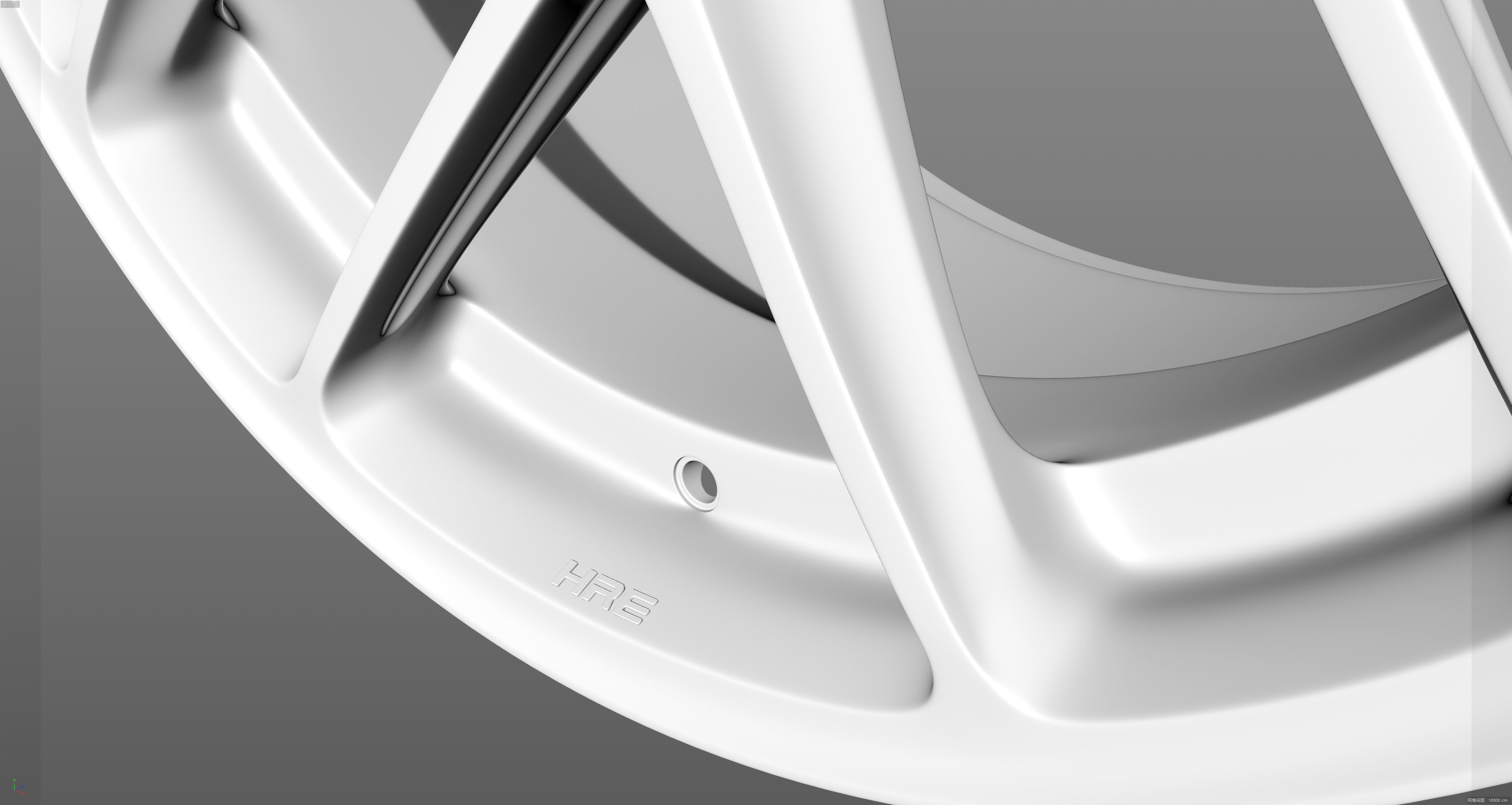 HRE R101 Low-poly 3D model_22