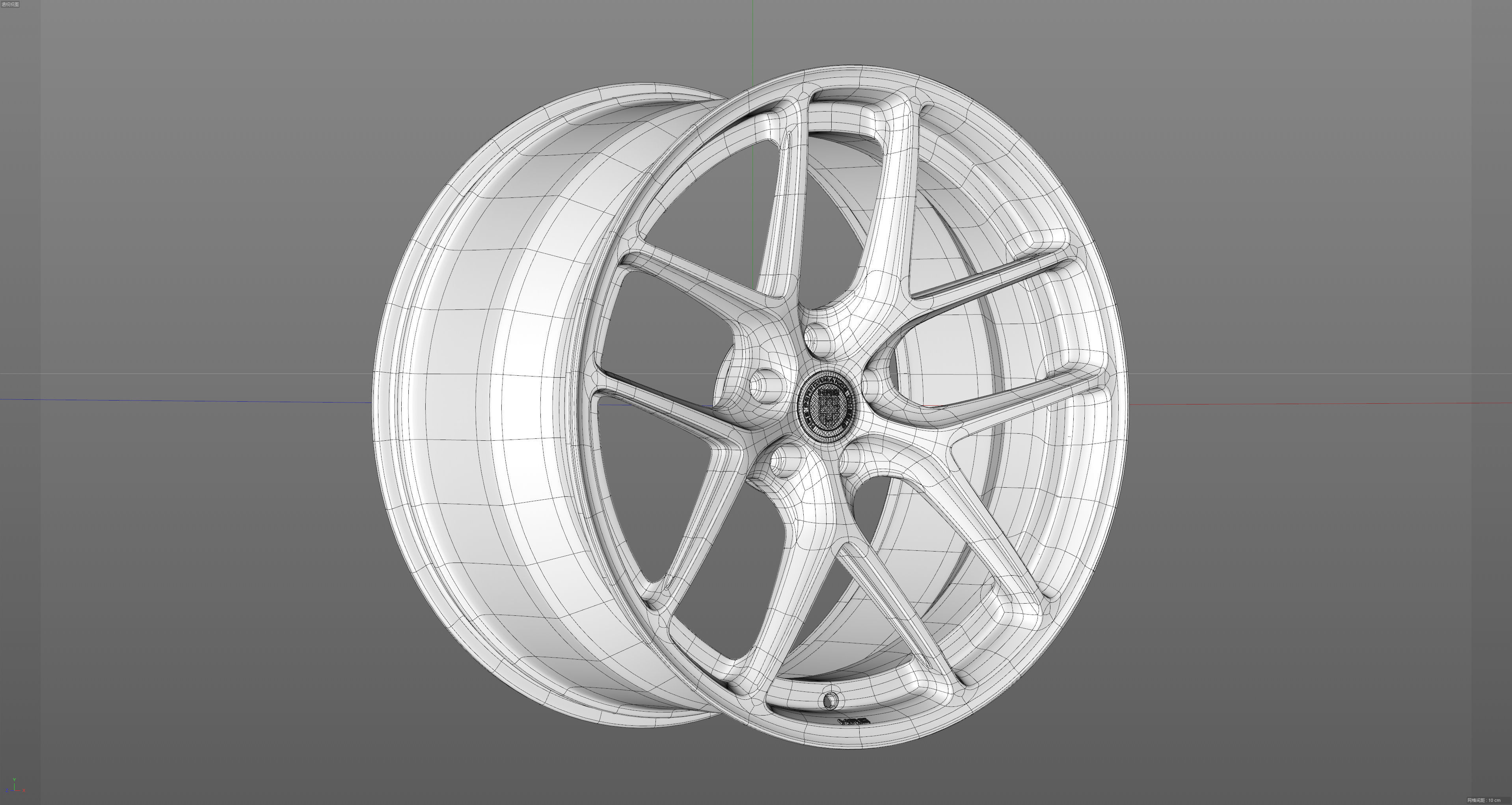 HRE R101 Low-poly 3D model_23