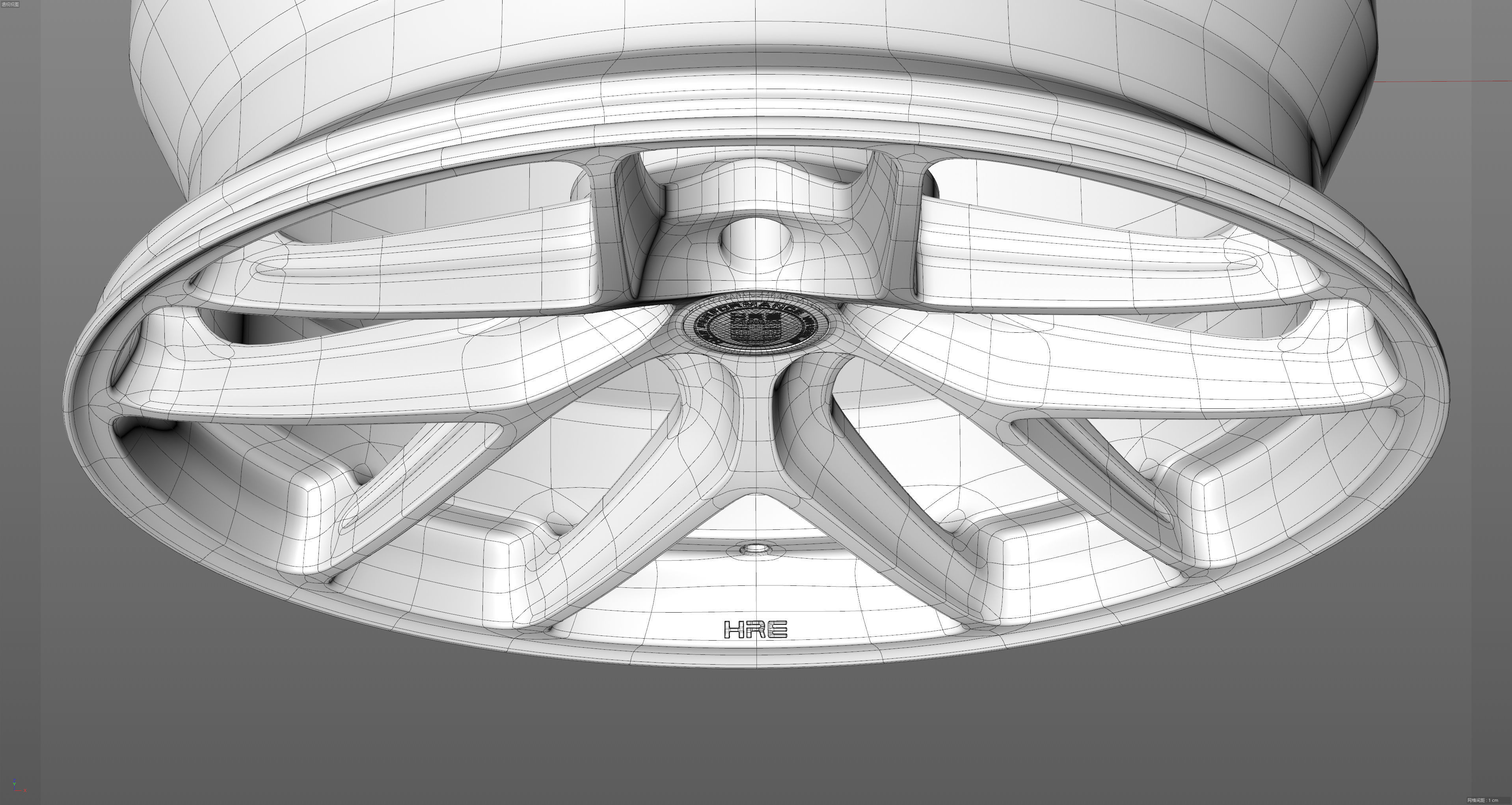 HRE R101 Low-poly 3D model_32