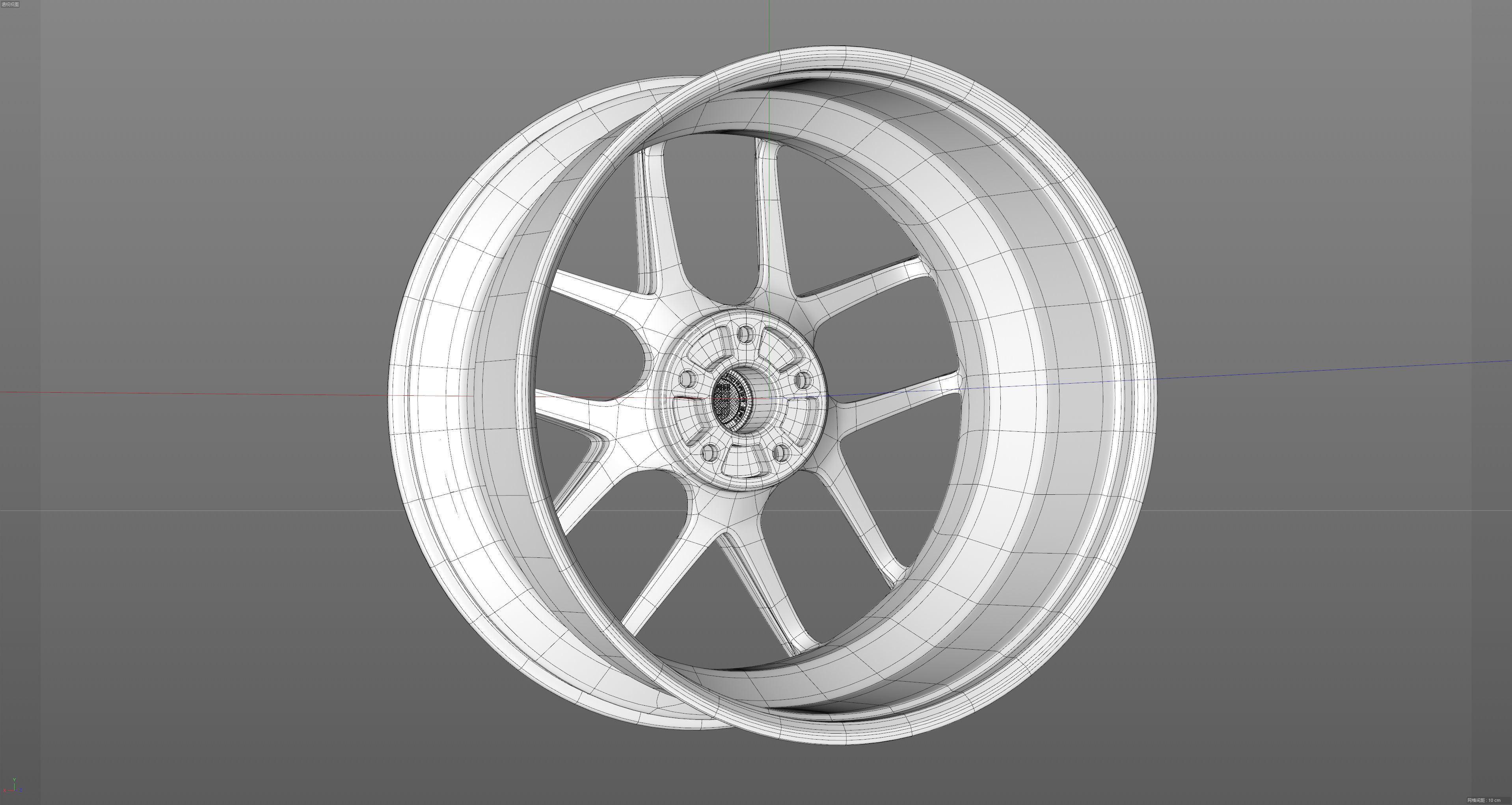 HRE R101 Low-poly 3D model_26