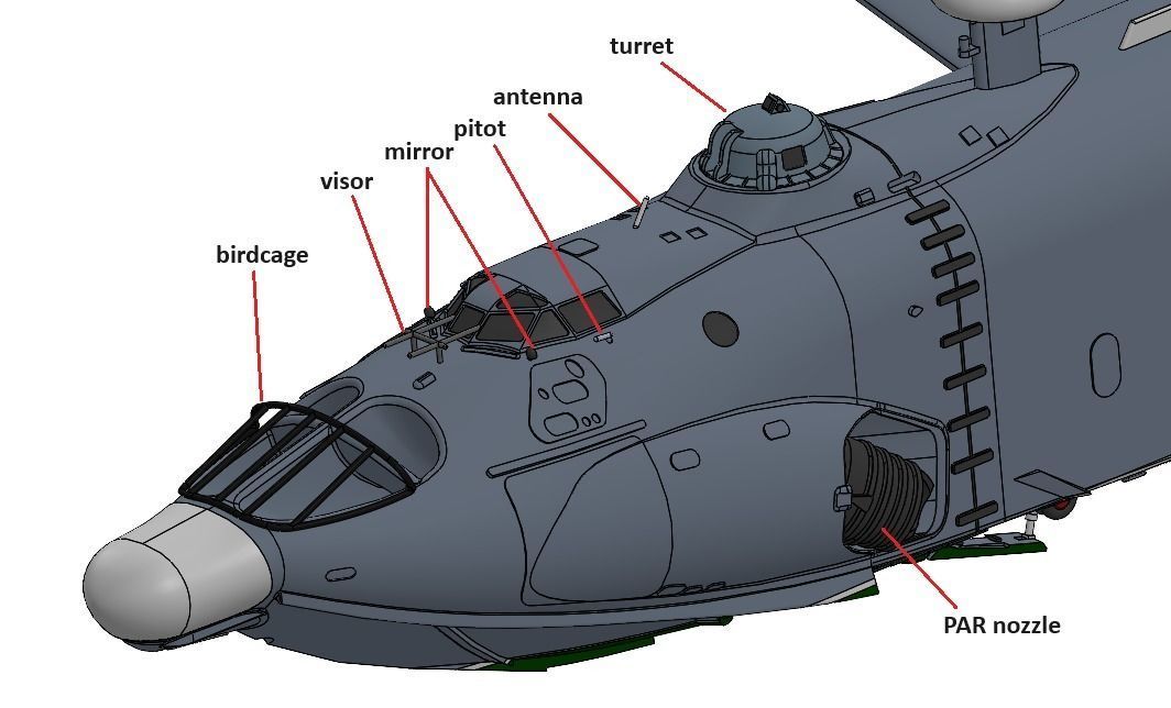 Project 904 A-90 Orlyonok Ekranoplan S-21 3D print model_11
