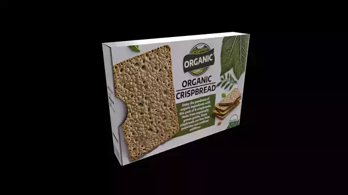 Organic Crispbread - GAME READY PBR