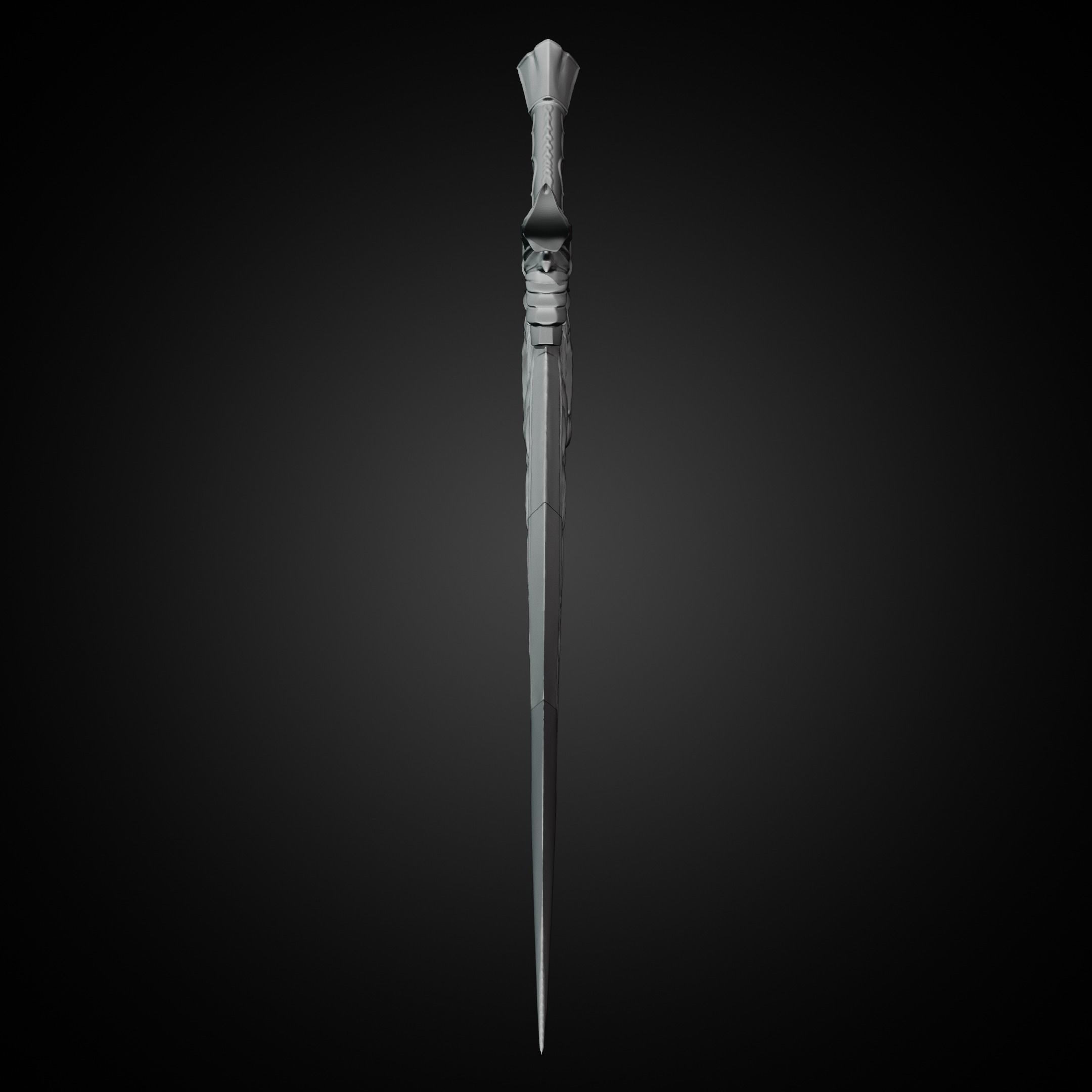 Middle Earth Shadow of War Bright Lord Sword for Cosplay 3D print model_11