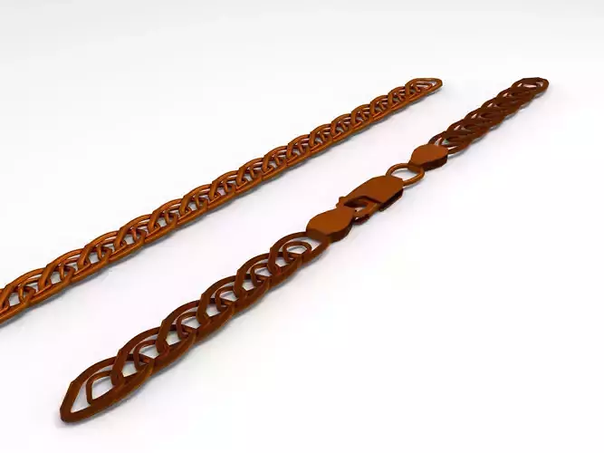 Gold Chain Link Necklace Jewelry