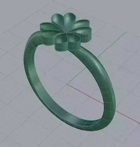 Clover ring
