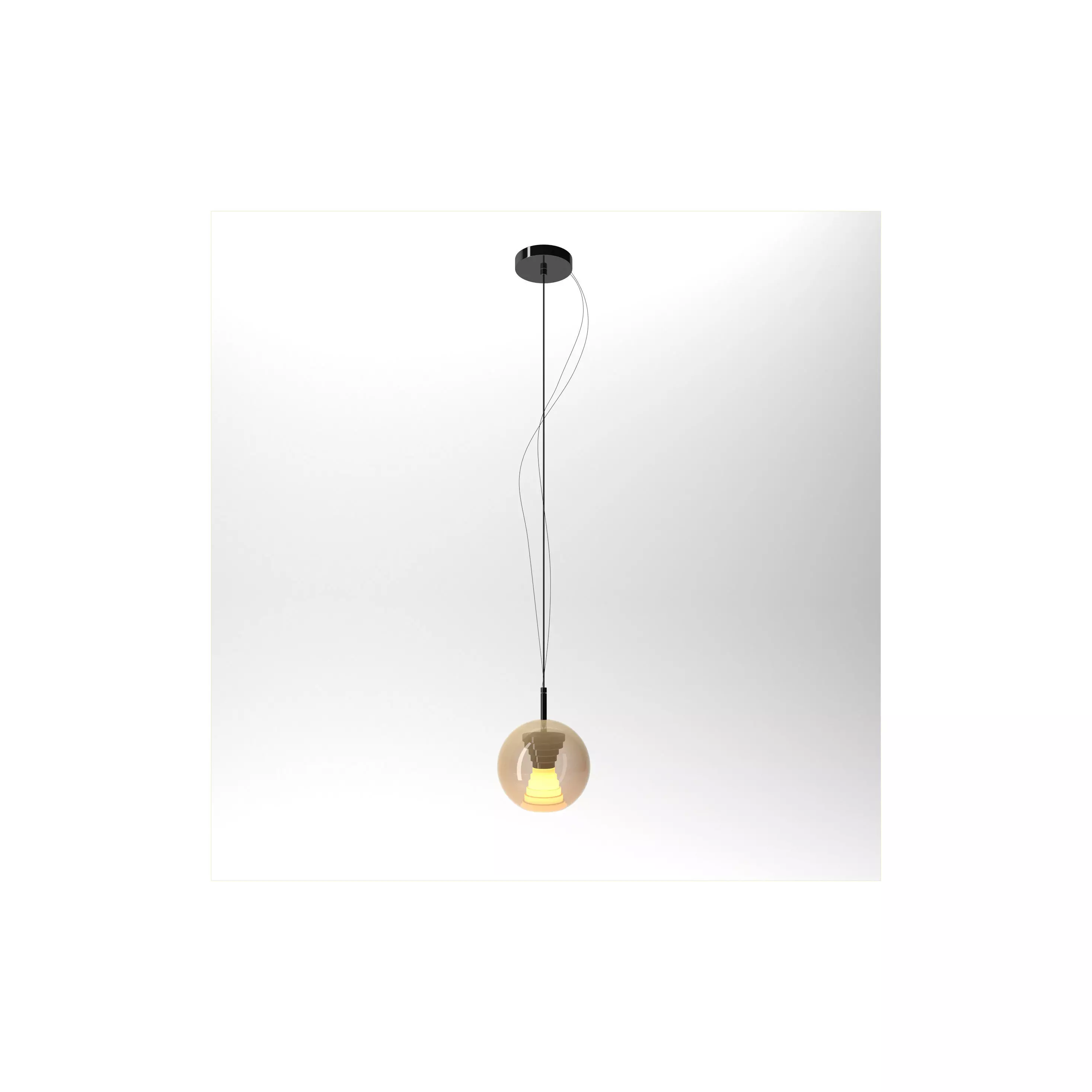 Pendant Lamp - Beluga Royal 3D model_0