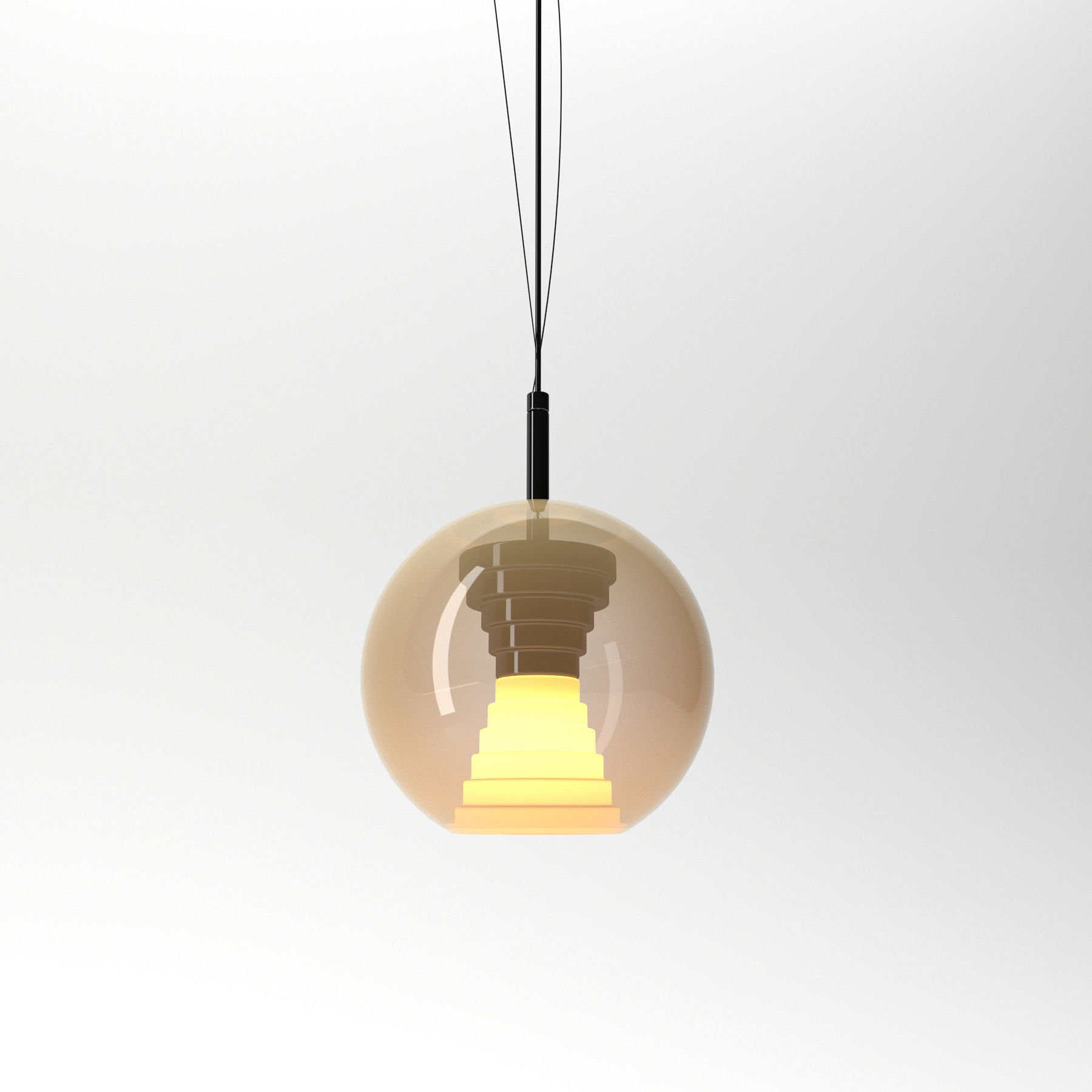 Pendant Lamp - Beluga Royal 3D model_1