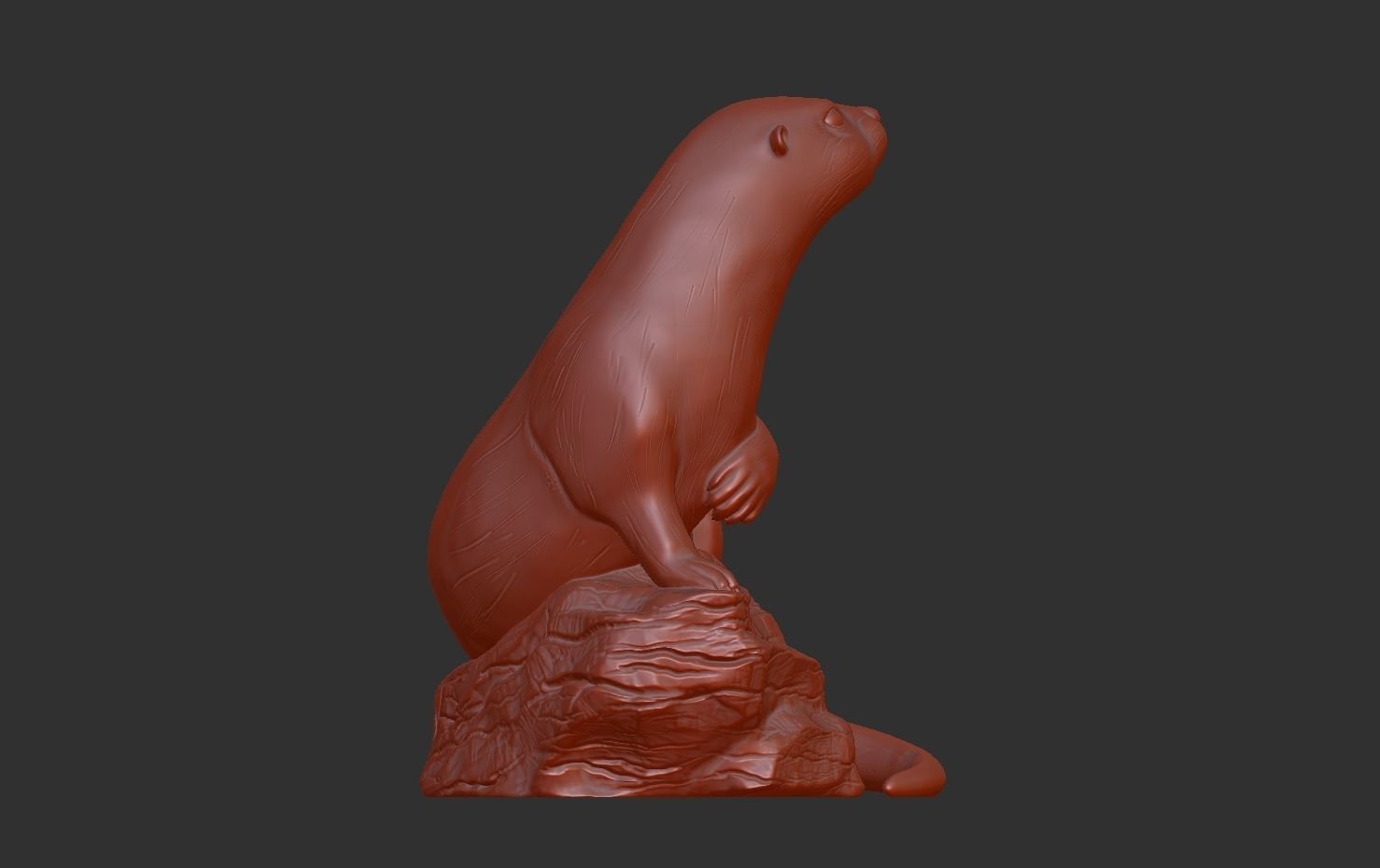 Otter 3d print model 3D print model_5