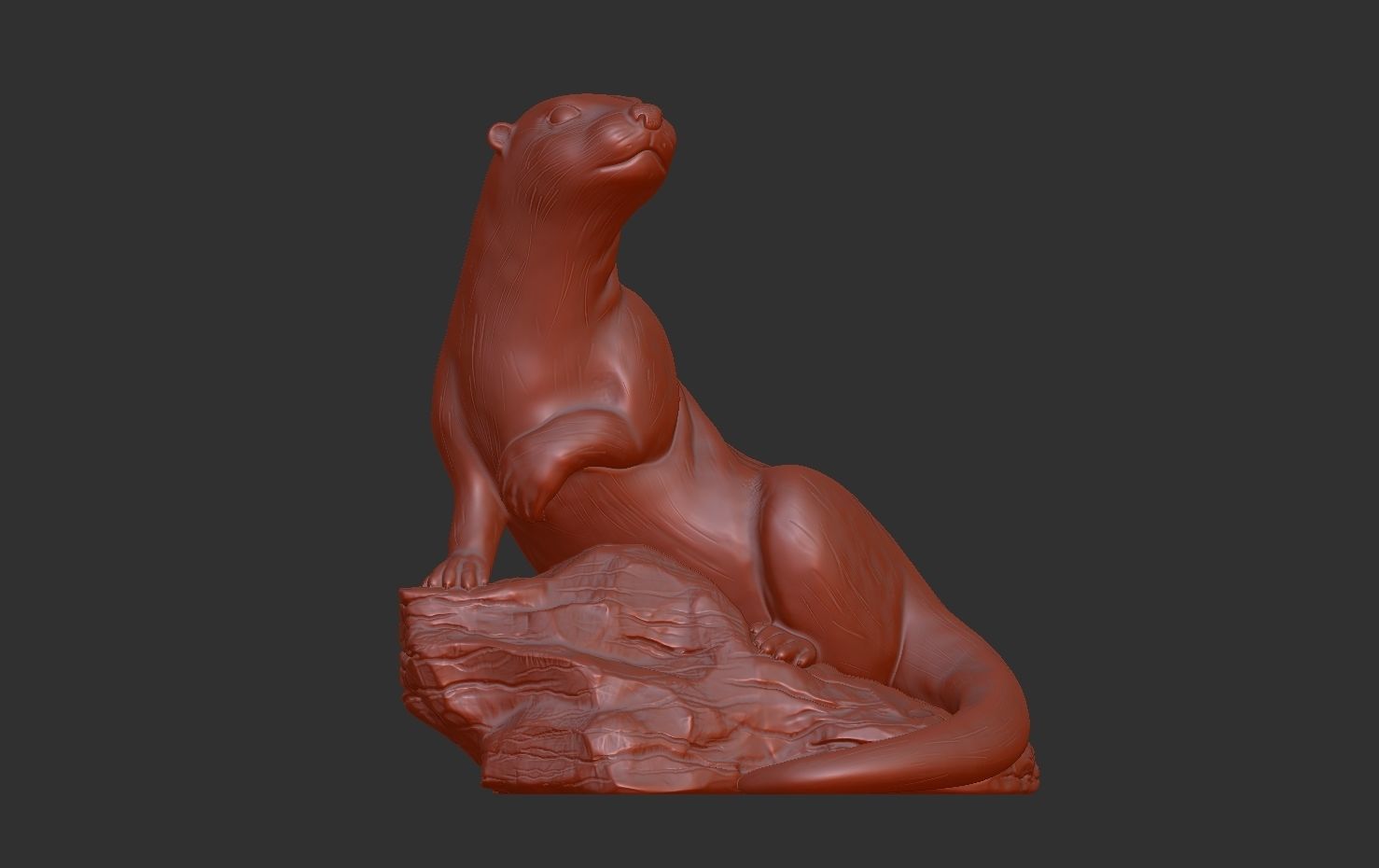 Otter 3d print model 3D print model_2