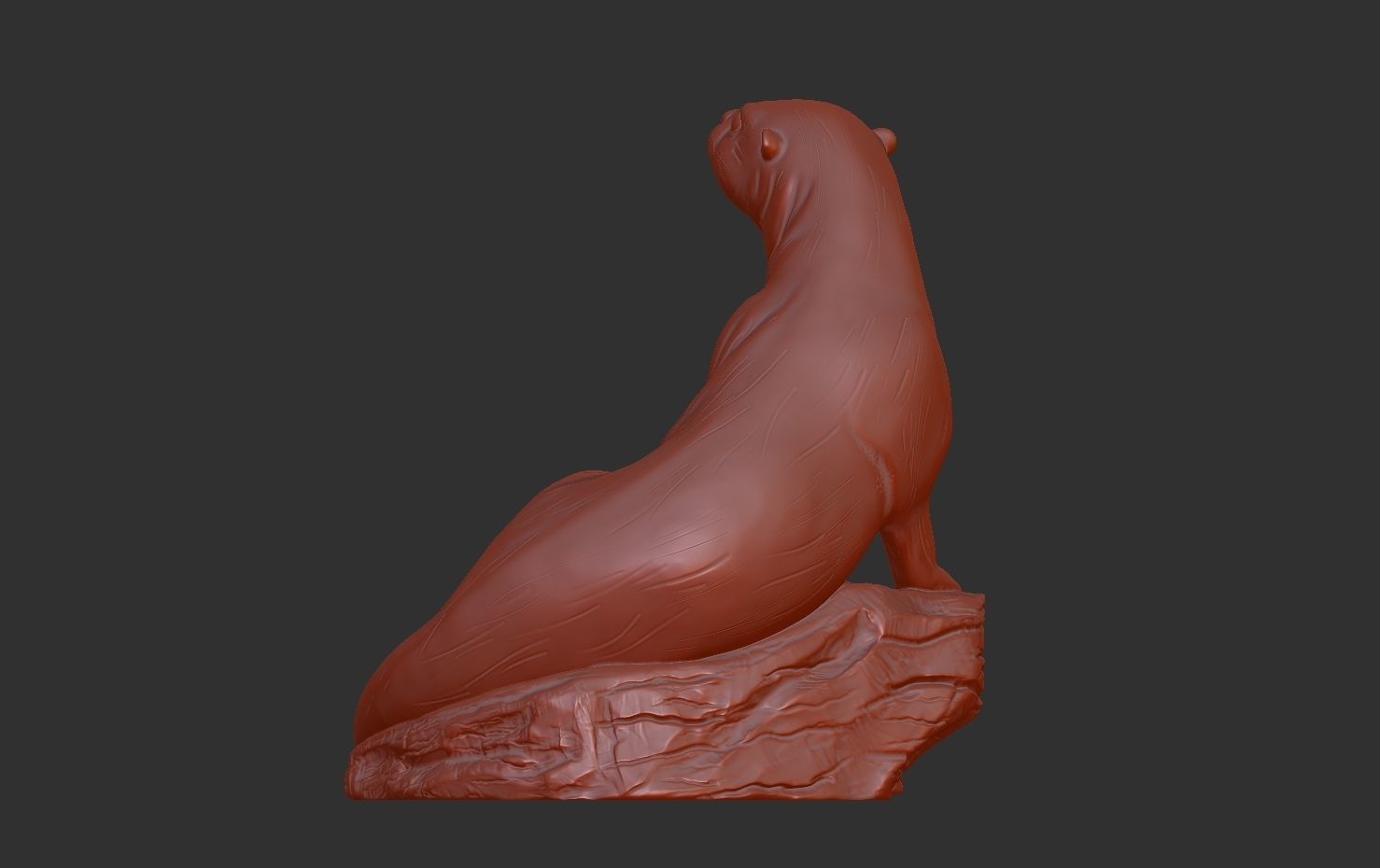 Otter 3d print model 3D print model_4