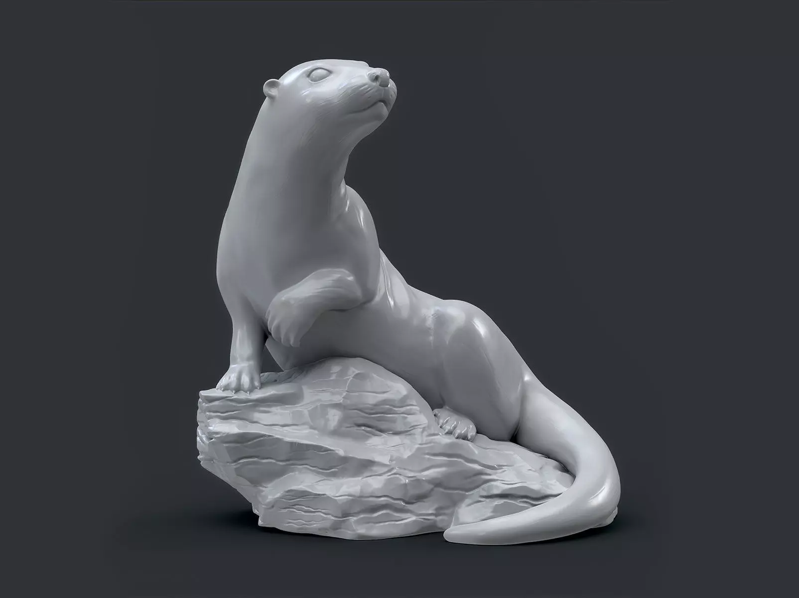 Otter 3d print model 3D print model_0