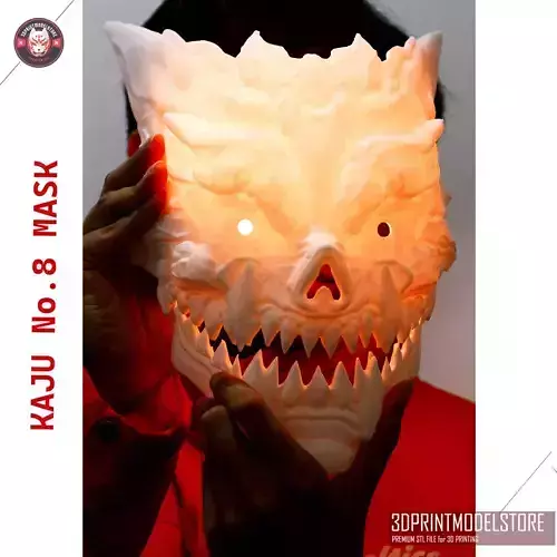 Kaiju No 8 Mask - Hibino Kafka Cosplay 