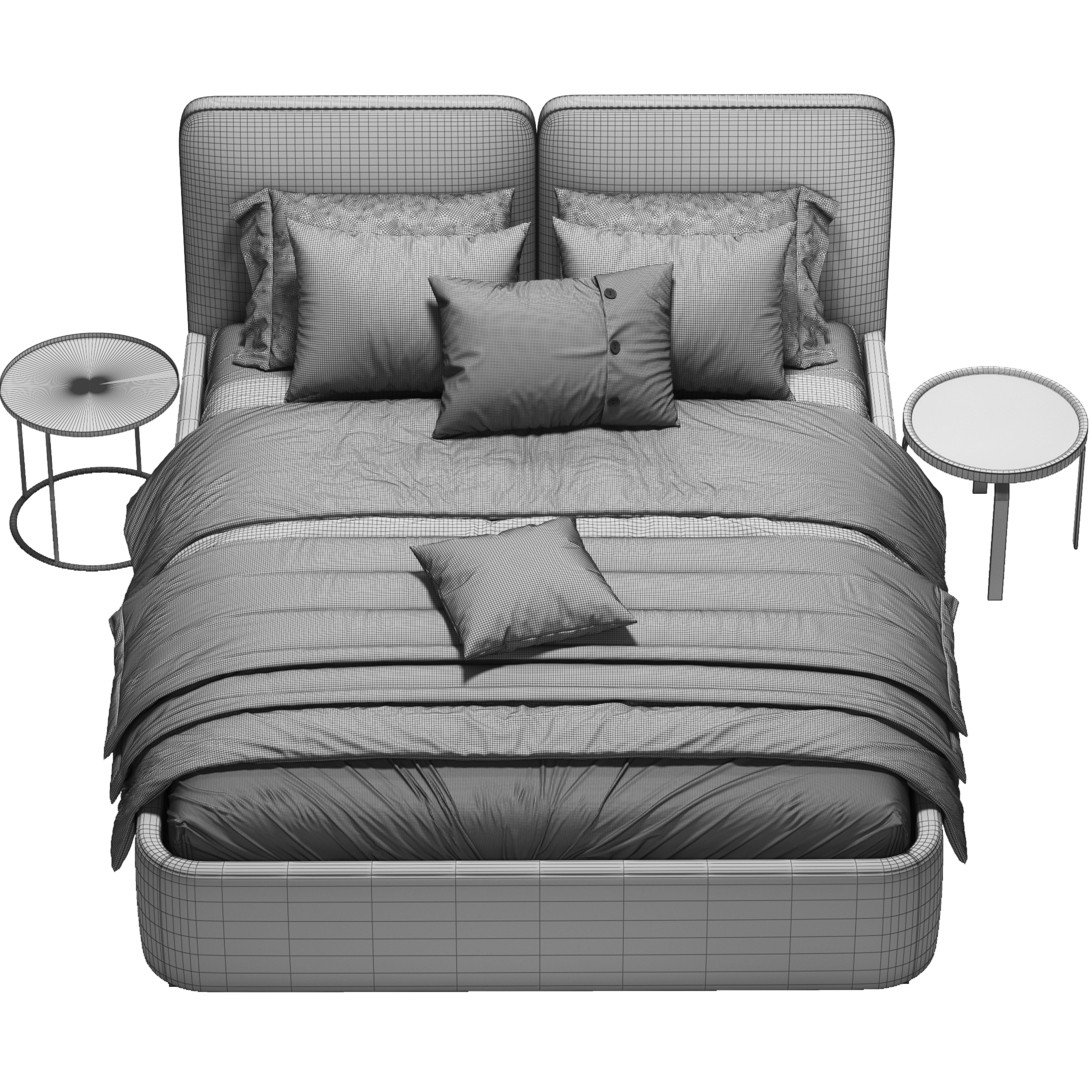 Audrey Bed 3D model_9