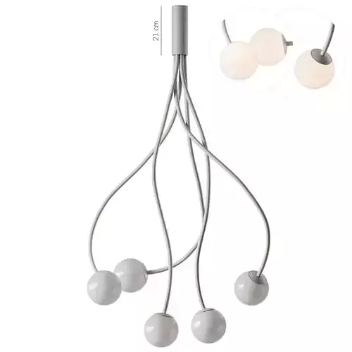 Karman Moony Ceiling Lamp 3D model