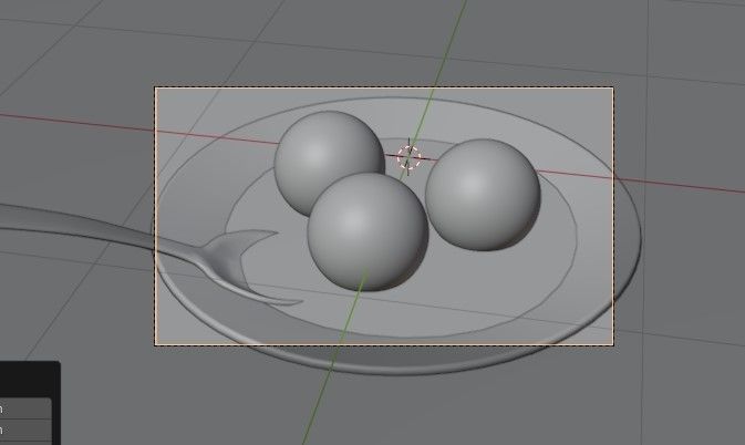 Meatballs Low-poly 3D model Low-poly 3D model_5